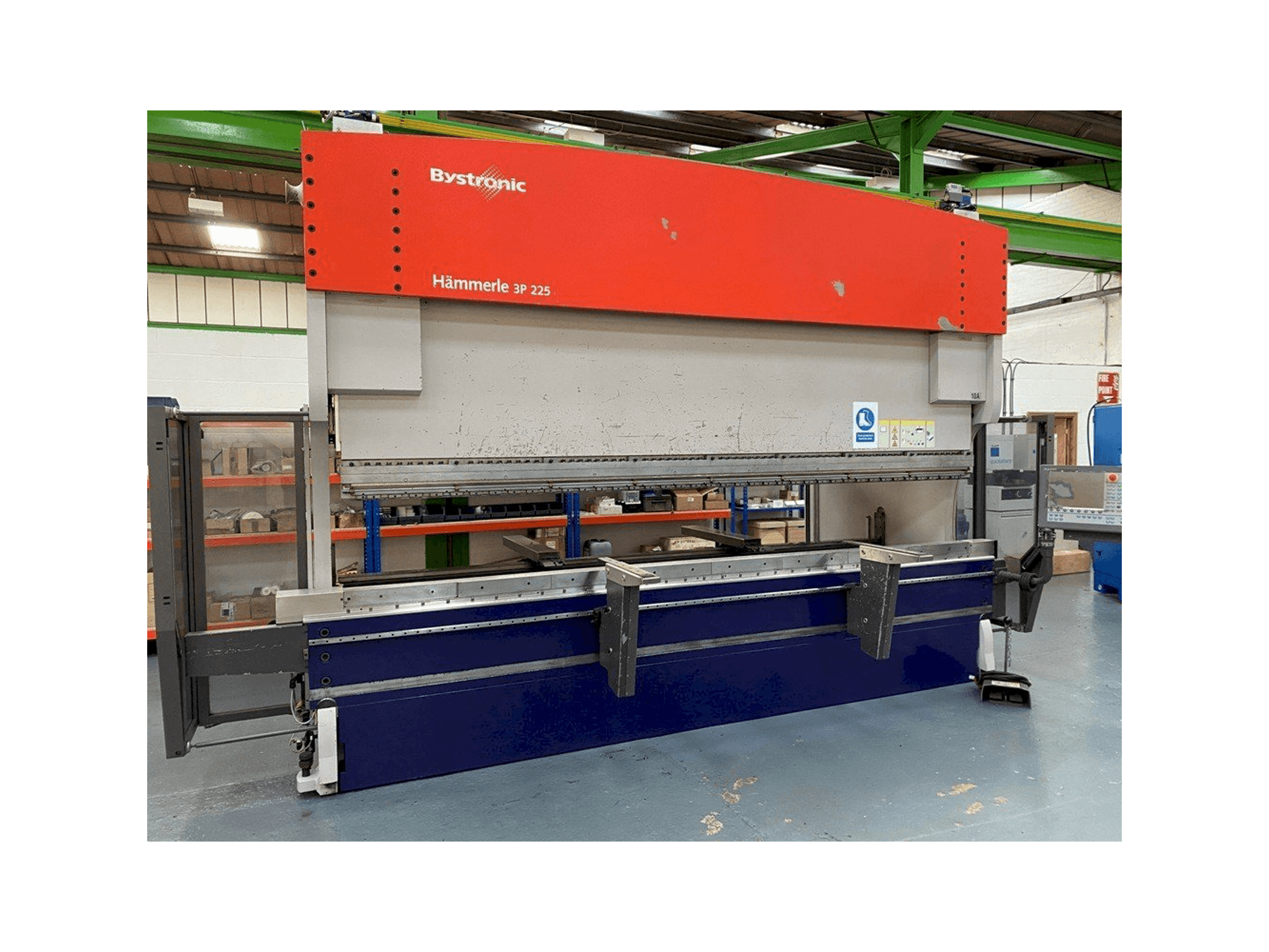 Koneen Bystronic Hammerle 225/4100 3P etunäkymä