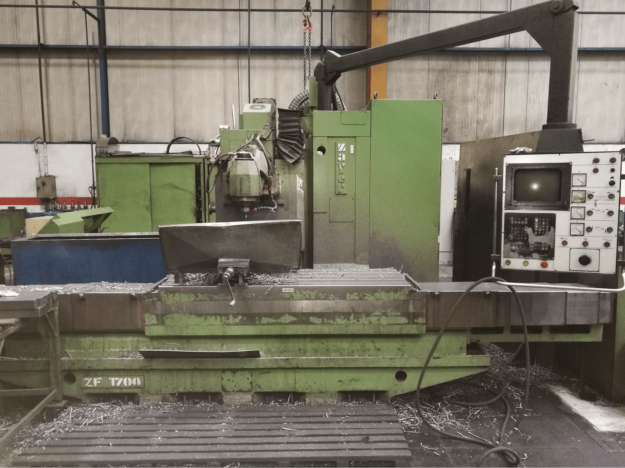 Koneen Zayer vasen näkymä ZF 1700