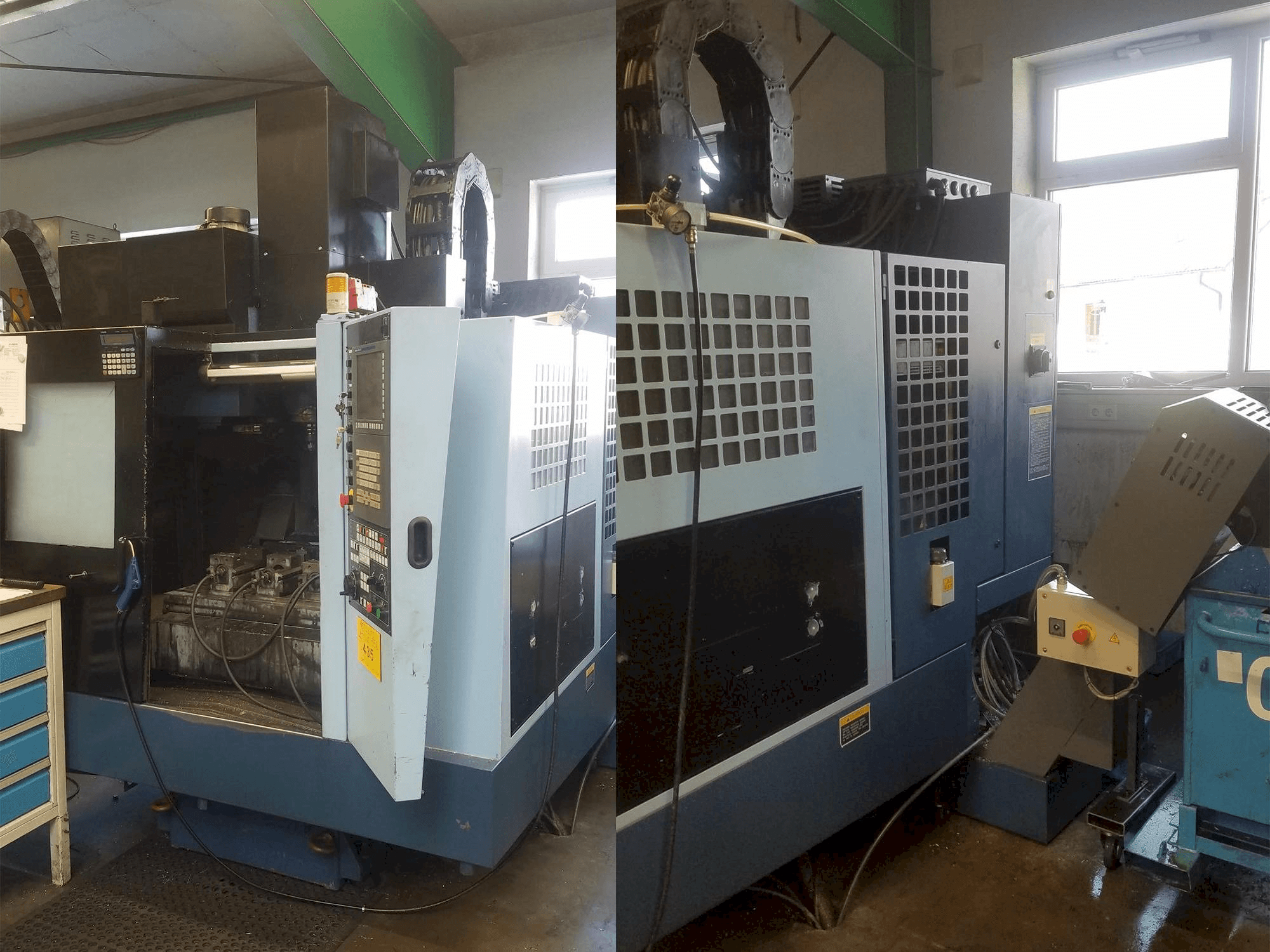 Koneen Matsuura 550 V-Plus etunäkymä