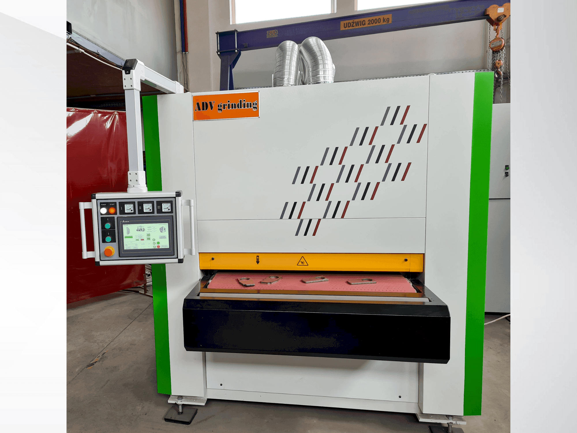 Koneen ADV 508-RW-1100 etunäkymä