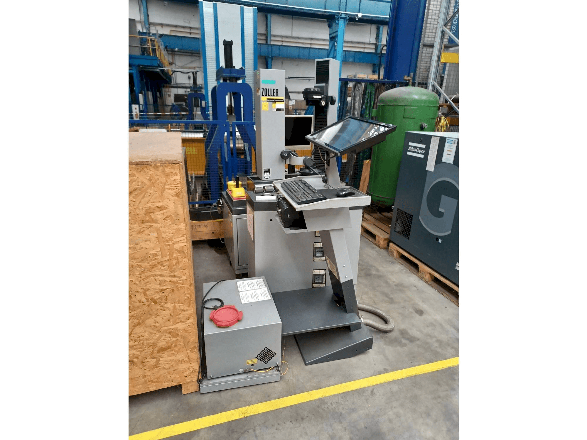 Koneen Zoller R460C3-00137 etunäkymä