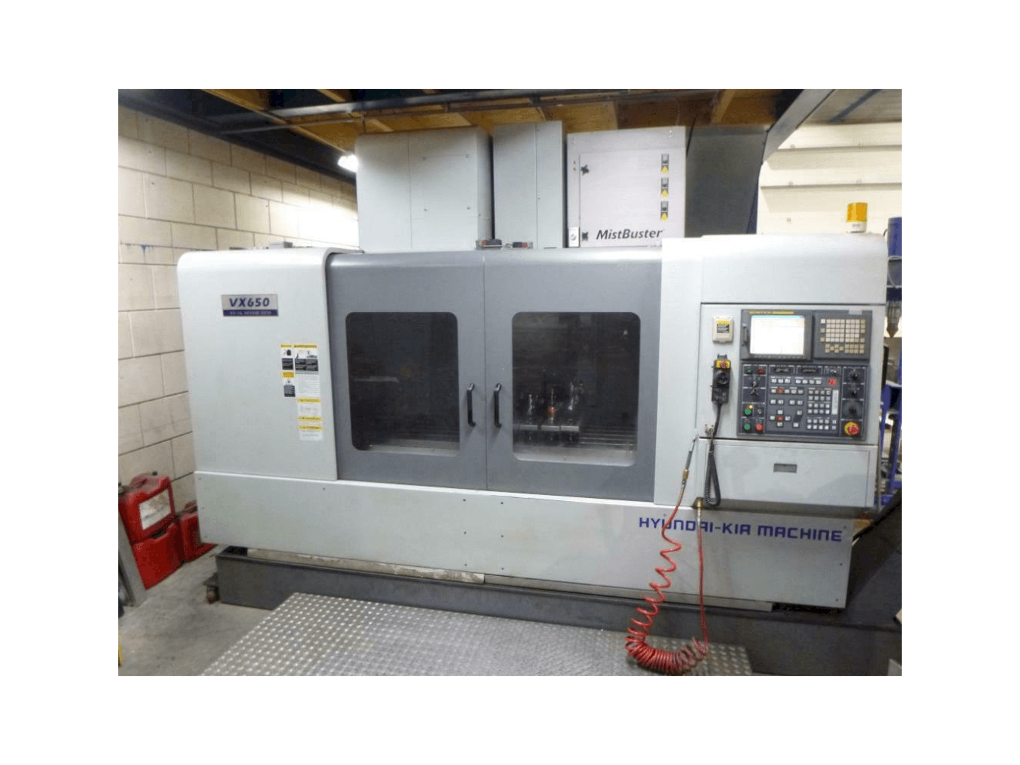 Koneen Hyundai Kia VX-650 etunäkymä