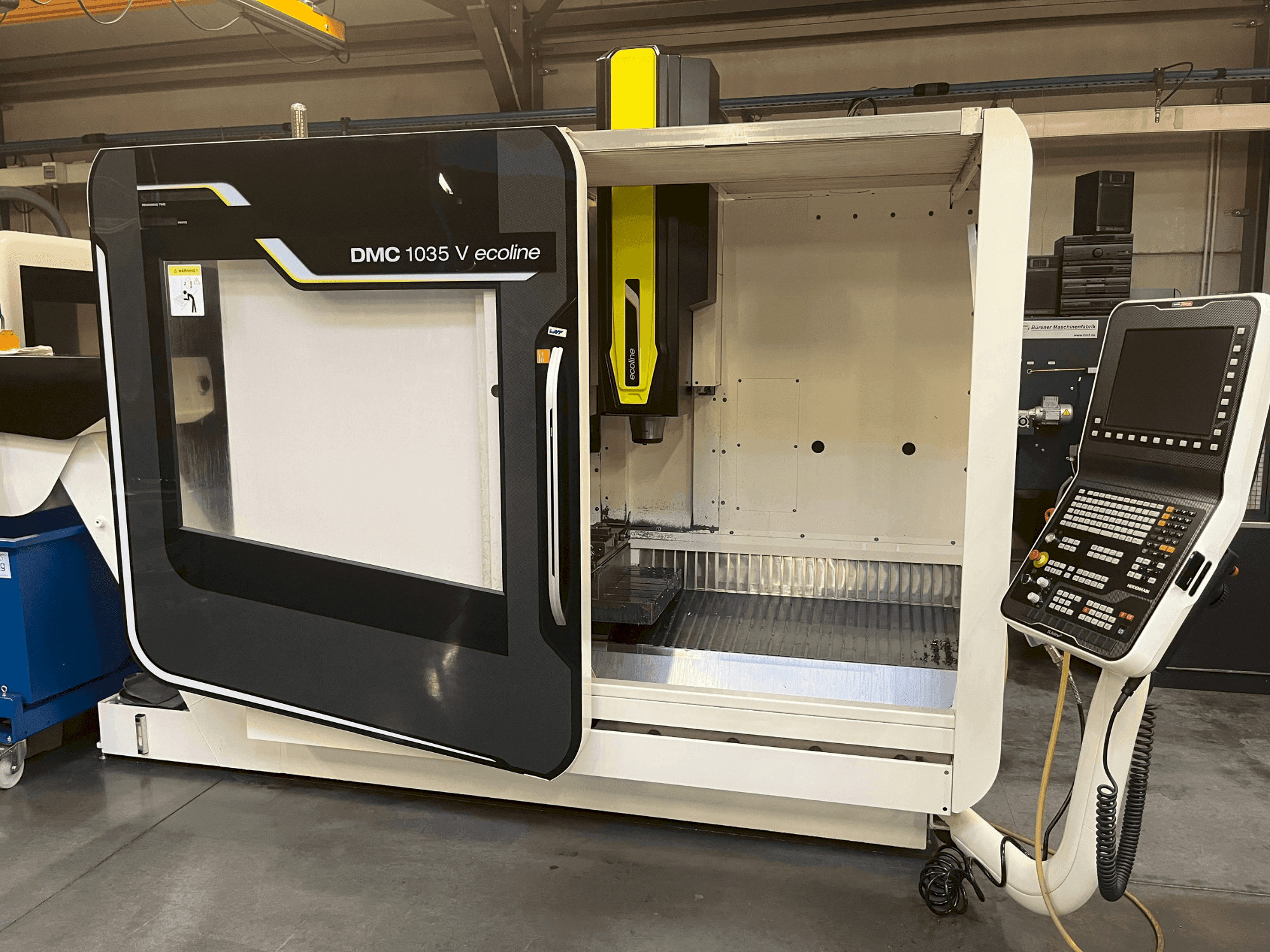 Koneen DMG Gildemeister DMC 1035 V ecoline etunäkymä