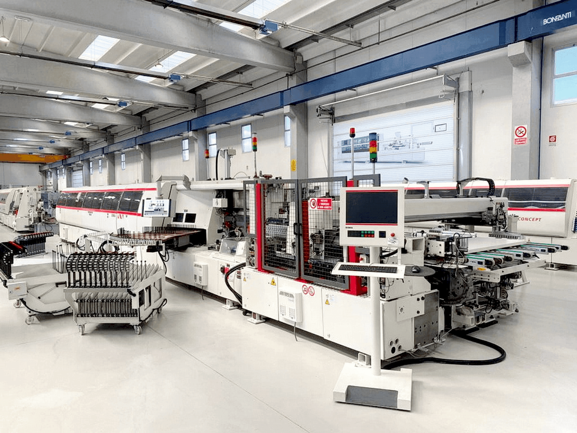 Koneen IMA NOVIMAT LASER System/I/R75/1110/R3 etunäkymä