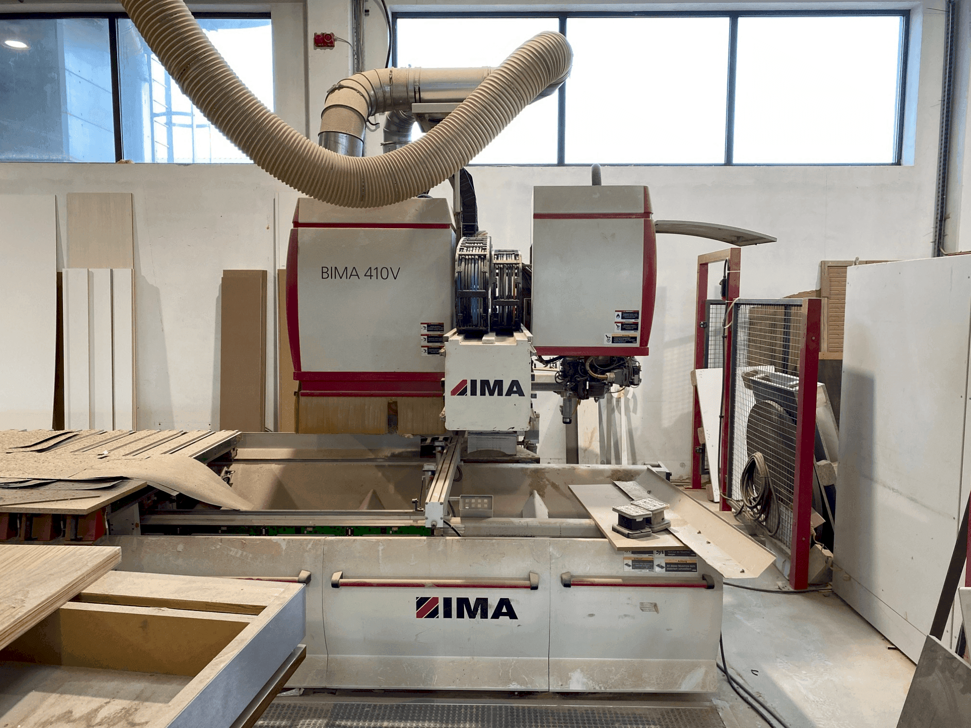 Koneen IMA BIMA 410 V (2005) etunäkymä