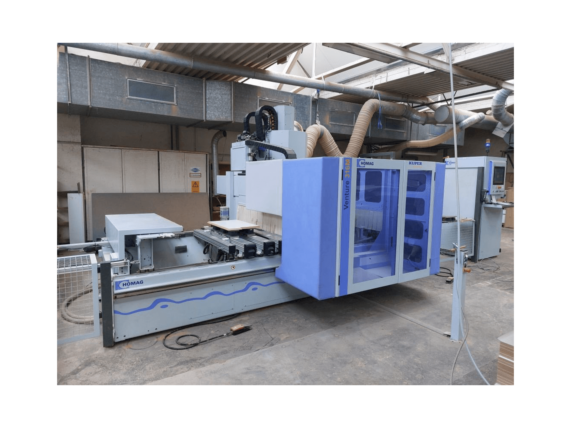 Koneen HOMAG BMG 311 VENTURE 316M etunäkymä