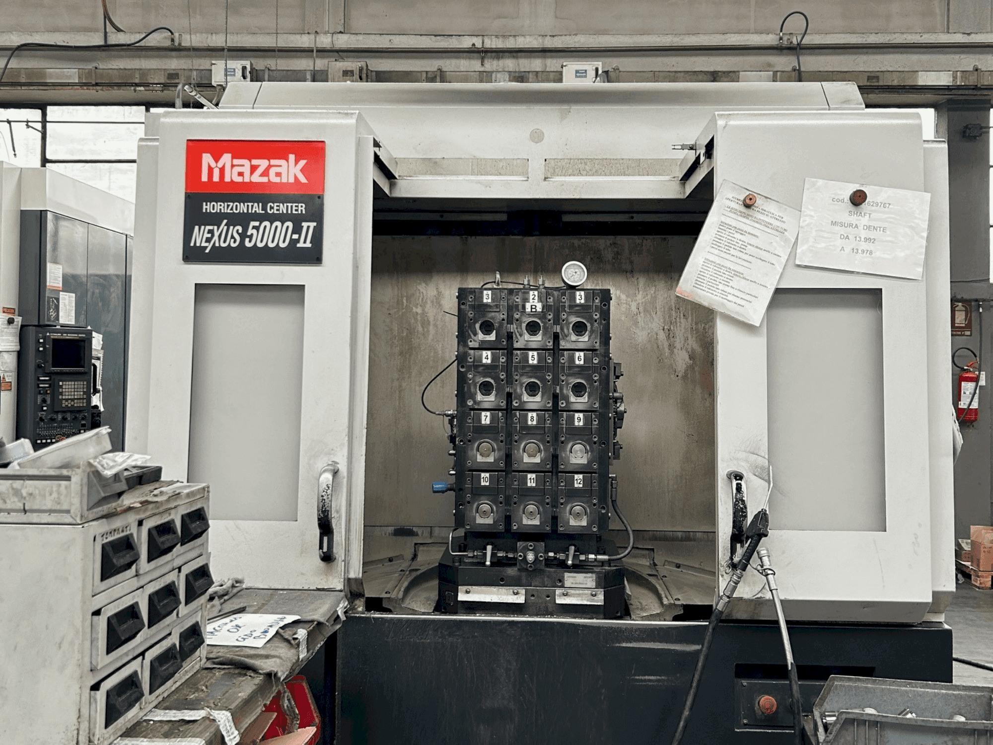 Koneen Mazak NEXUS 5000 II etunäkymä