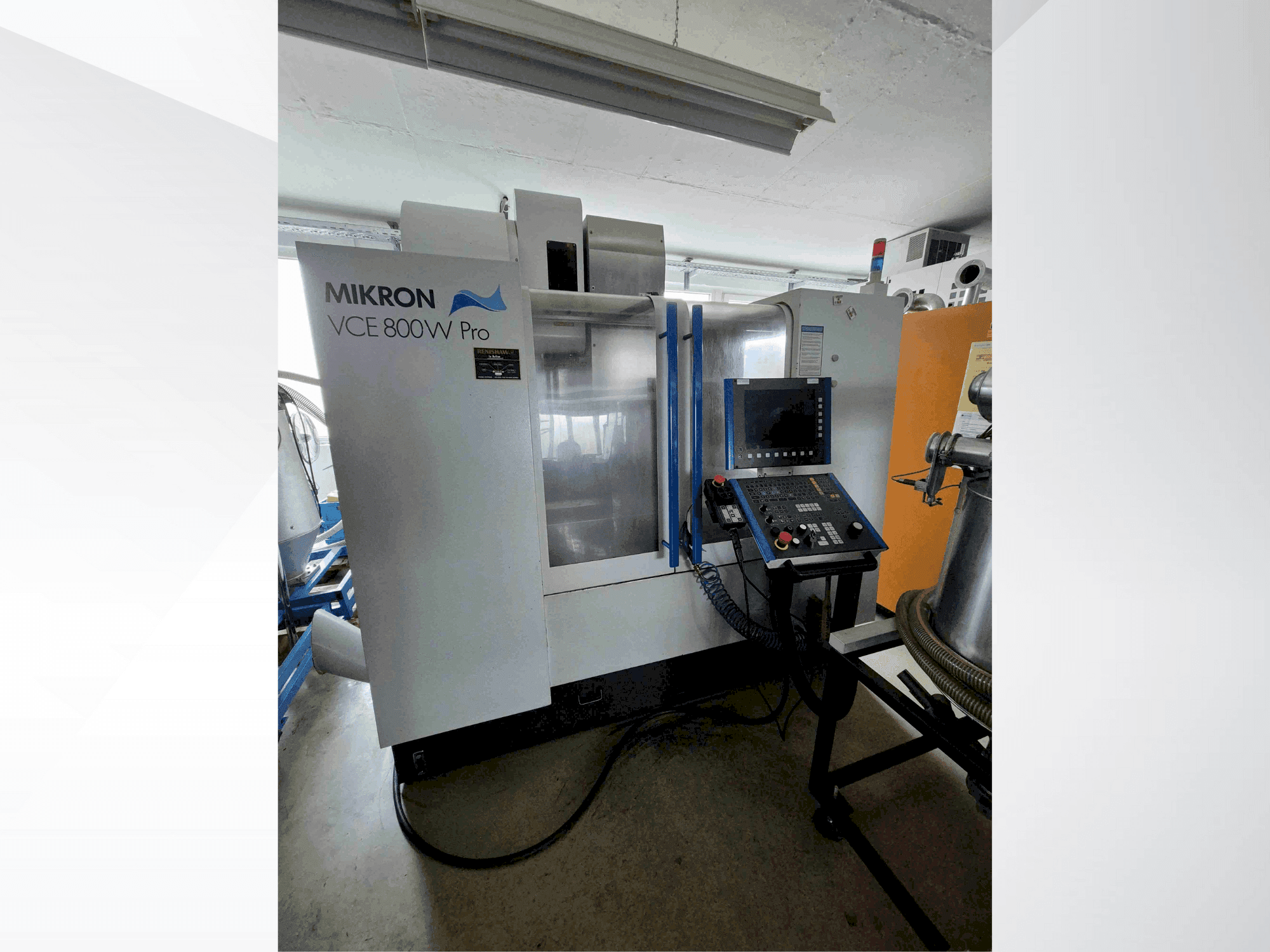 Koneen MIKRON VCE 800W Pro etunäkymä