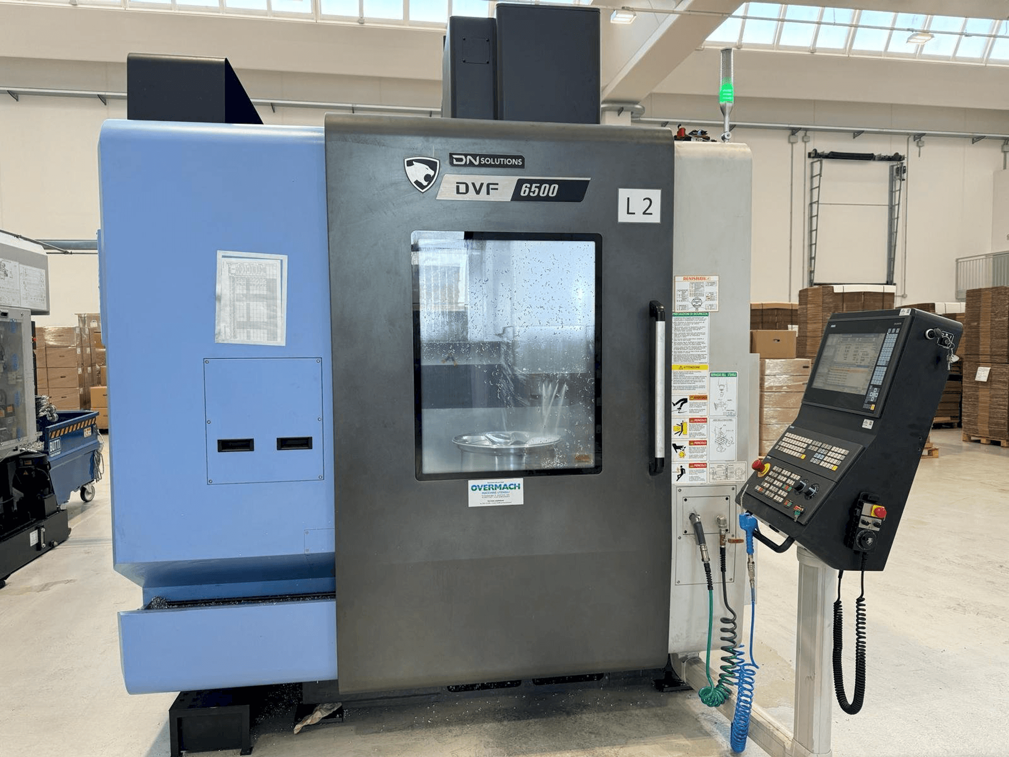 Koneen DN SOLUTIONS DVF 6500 etunäkymä