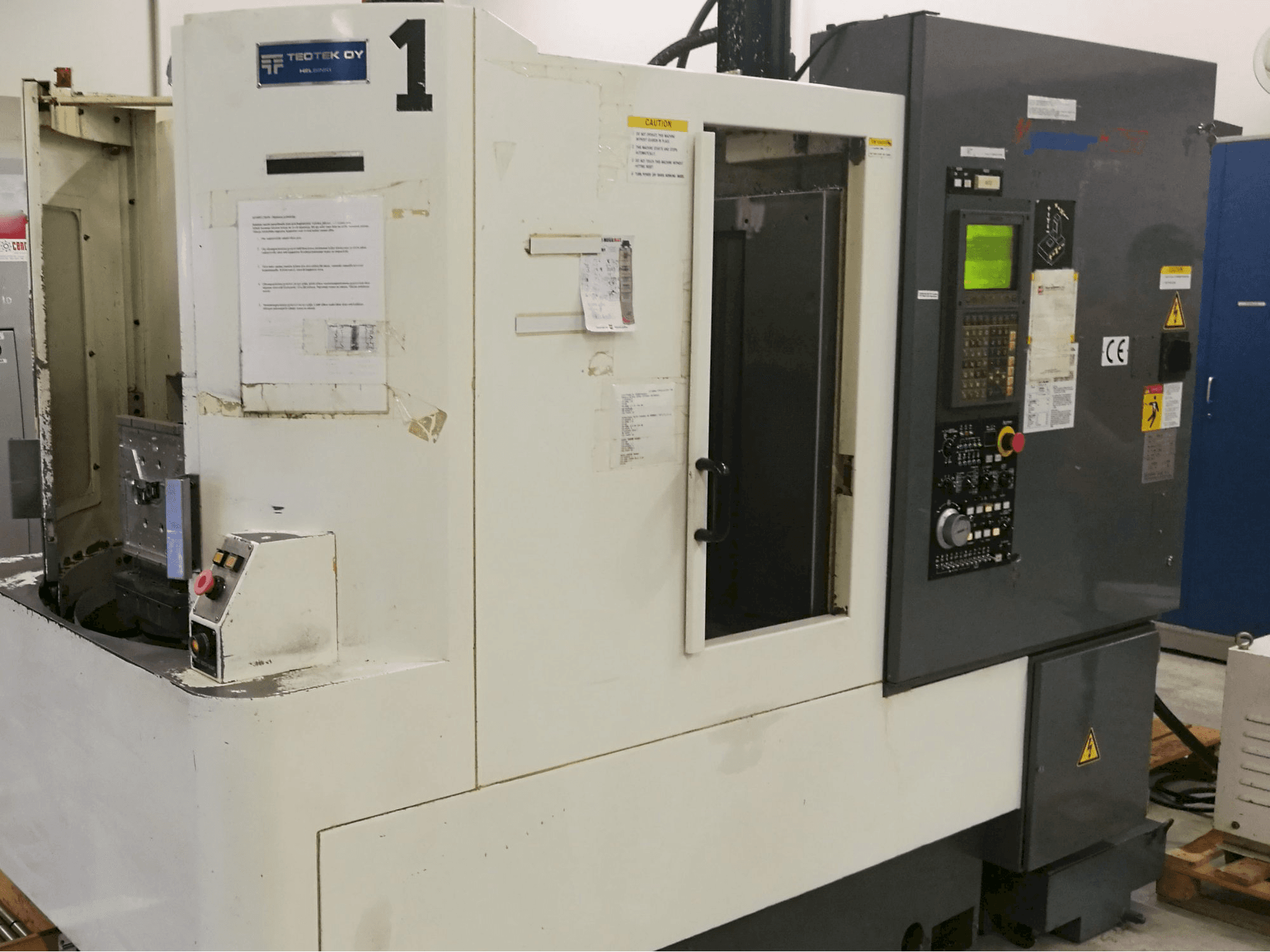 Koneen Kitamura vasen näkymä Mycenter H250