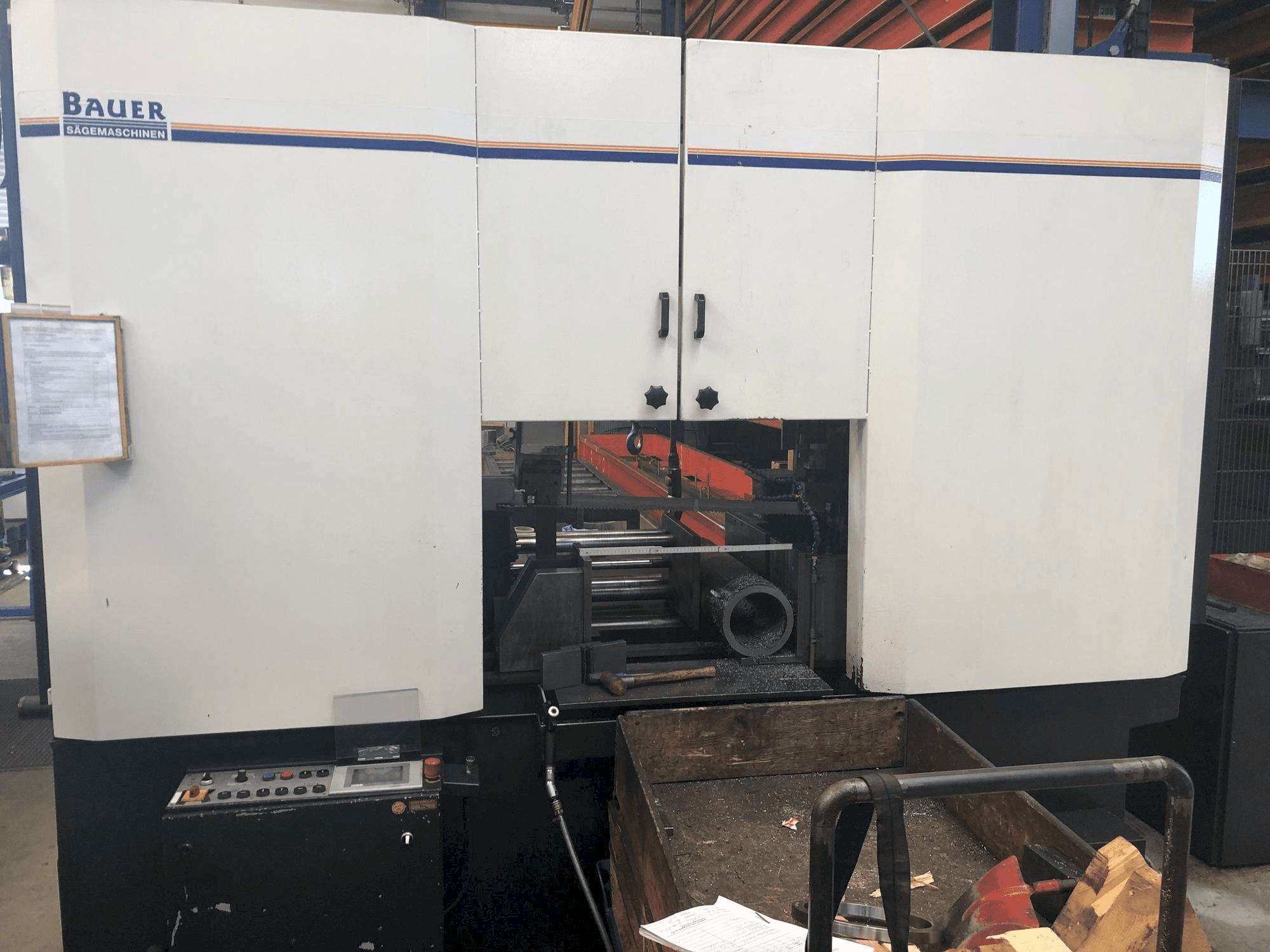 Koneen BAUER SA 550 ZA etunäkymä
