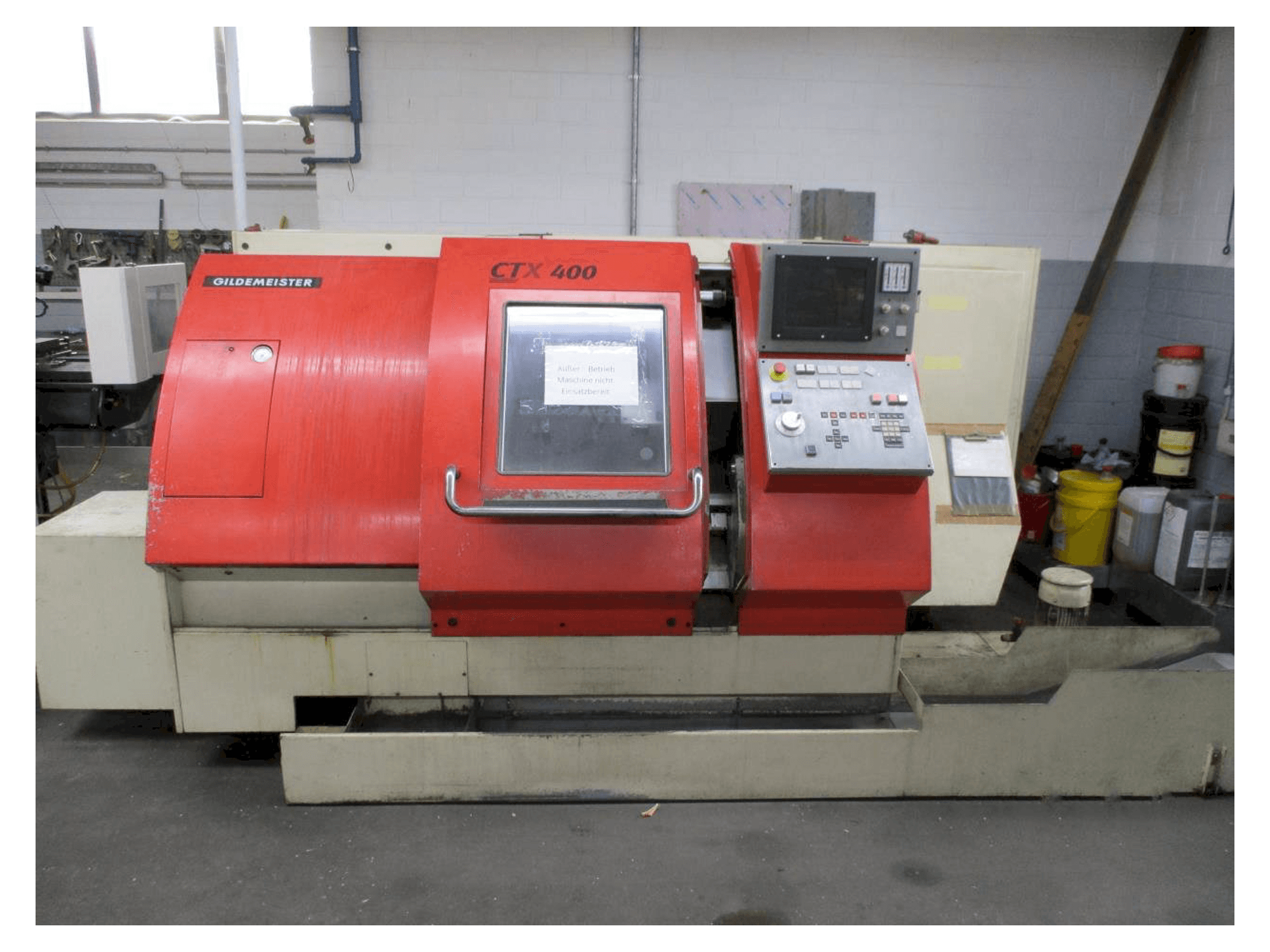 Koneen Gildemeister CTX 400 etunäkymä