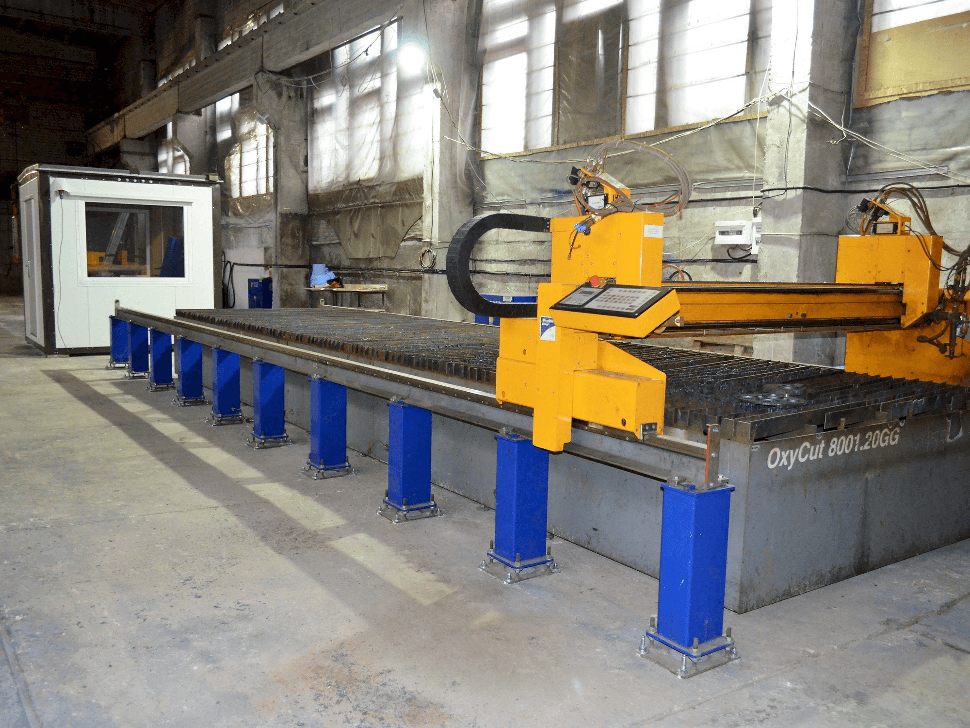 Koneen MicroStep OxyCut 8001 20GG etunäkymä