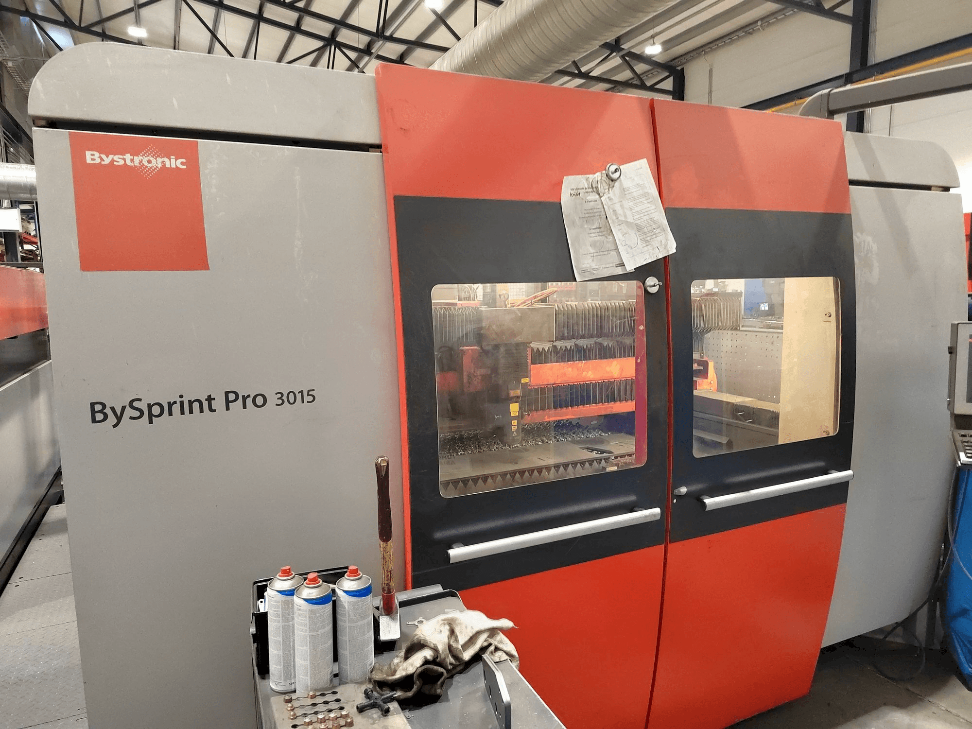 Koneen Bystronic Bysprint Pro 3015 etunäkymä