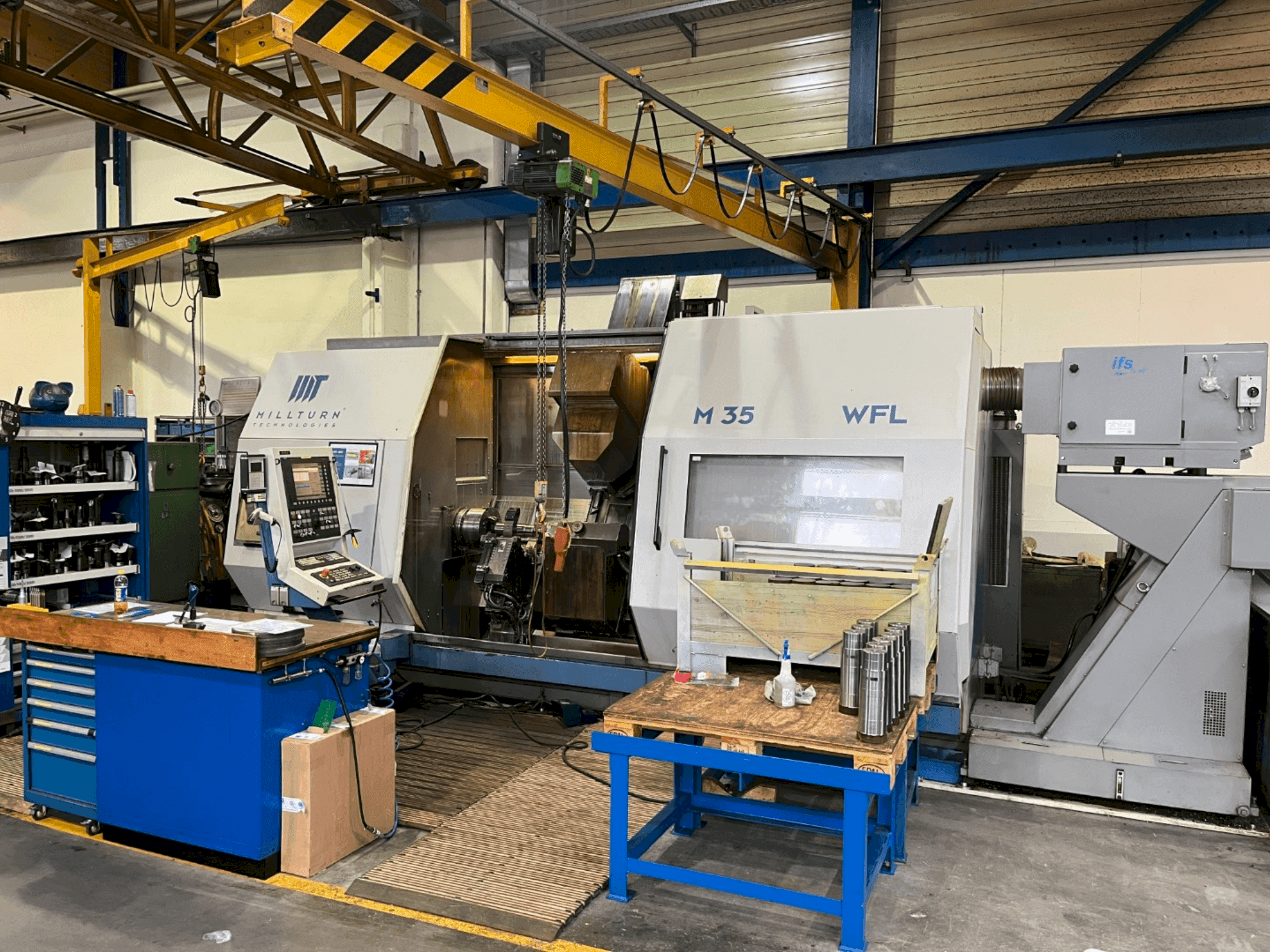 Koneen WFL M-35 etunäkymä