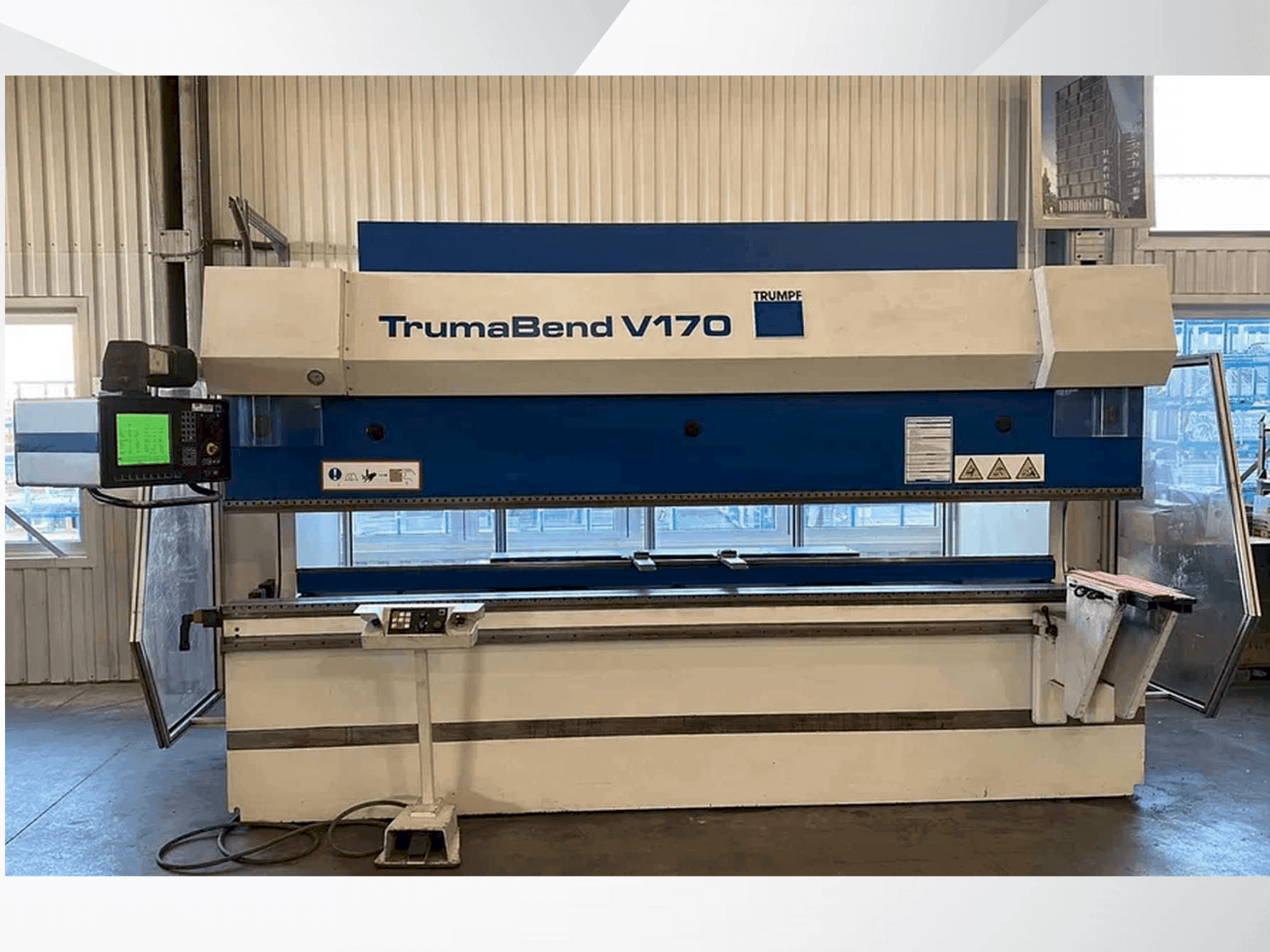 Koneen TRUMPF Trumabend V170 etunäkymä