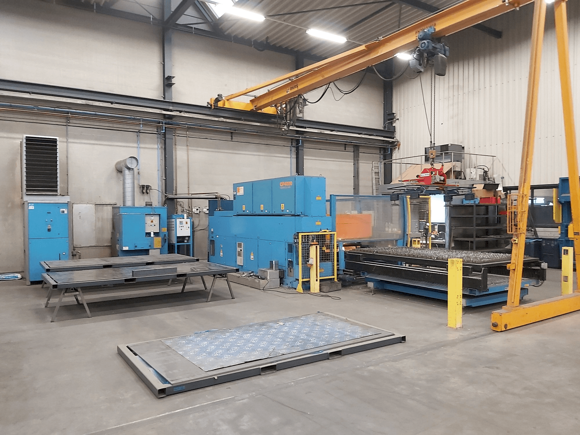 Koneen Prima Power Platino 1530 4,0kW CO2 etunäkymä