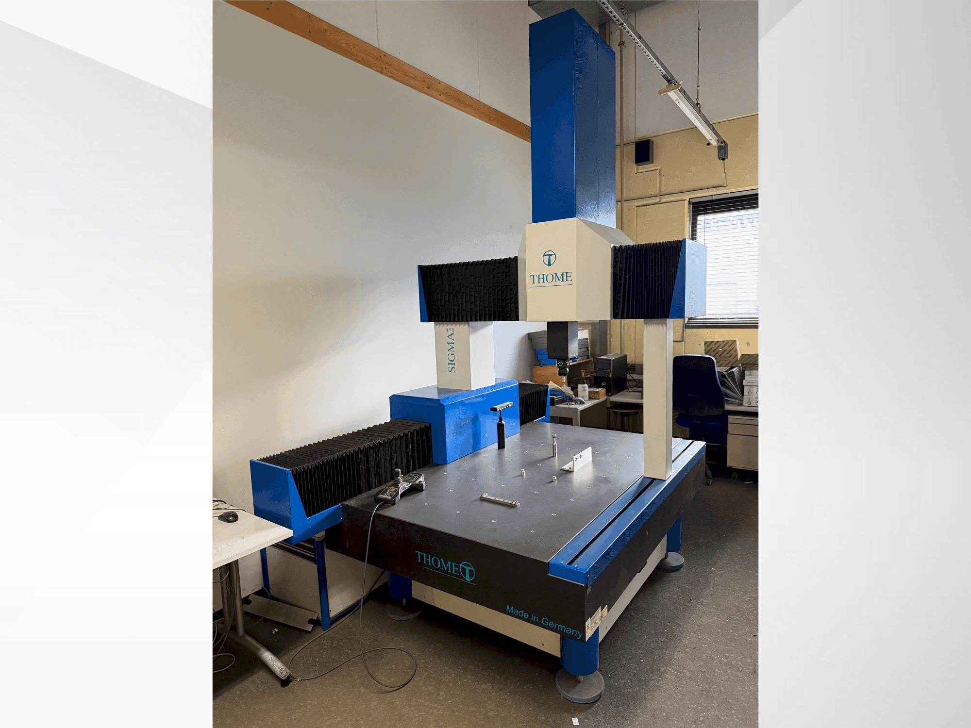 Koneen THOME Prazision 3D Sigma etunäkymä