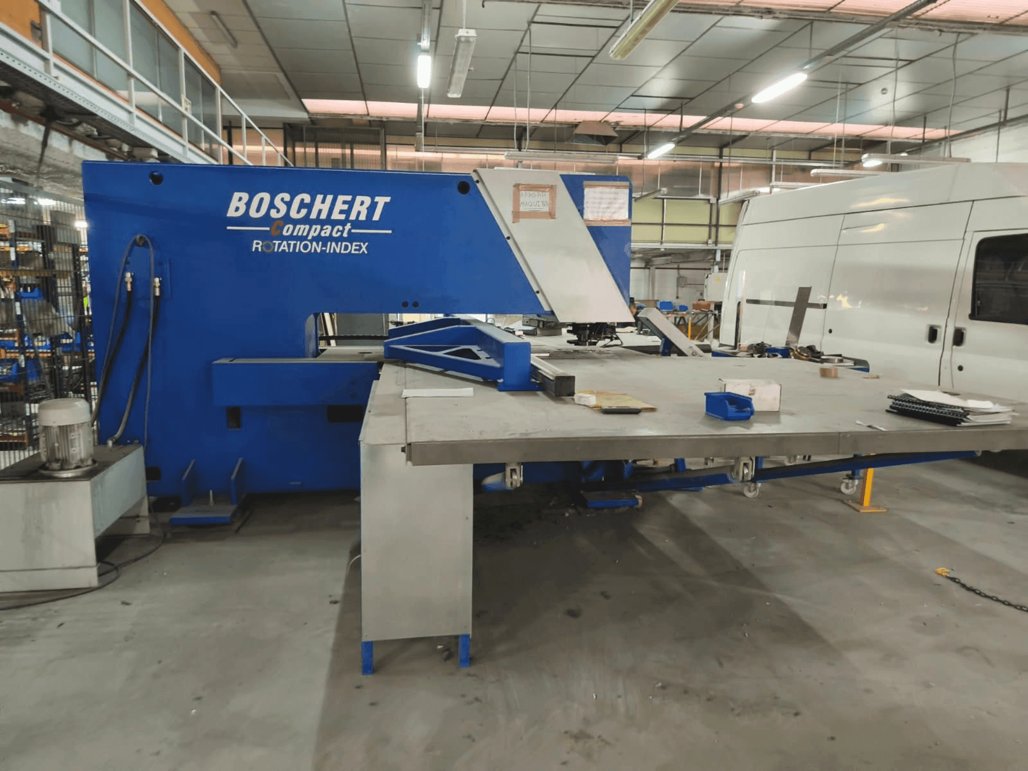 Koneen BOSCHERT Compact 1250 Rota etunäkymä