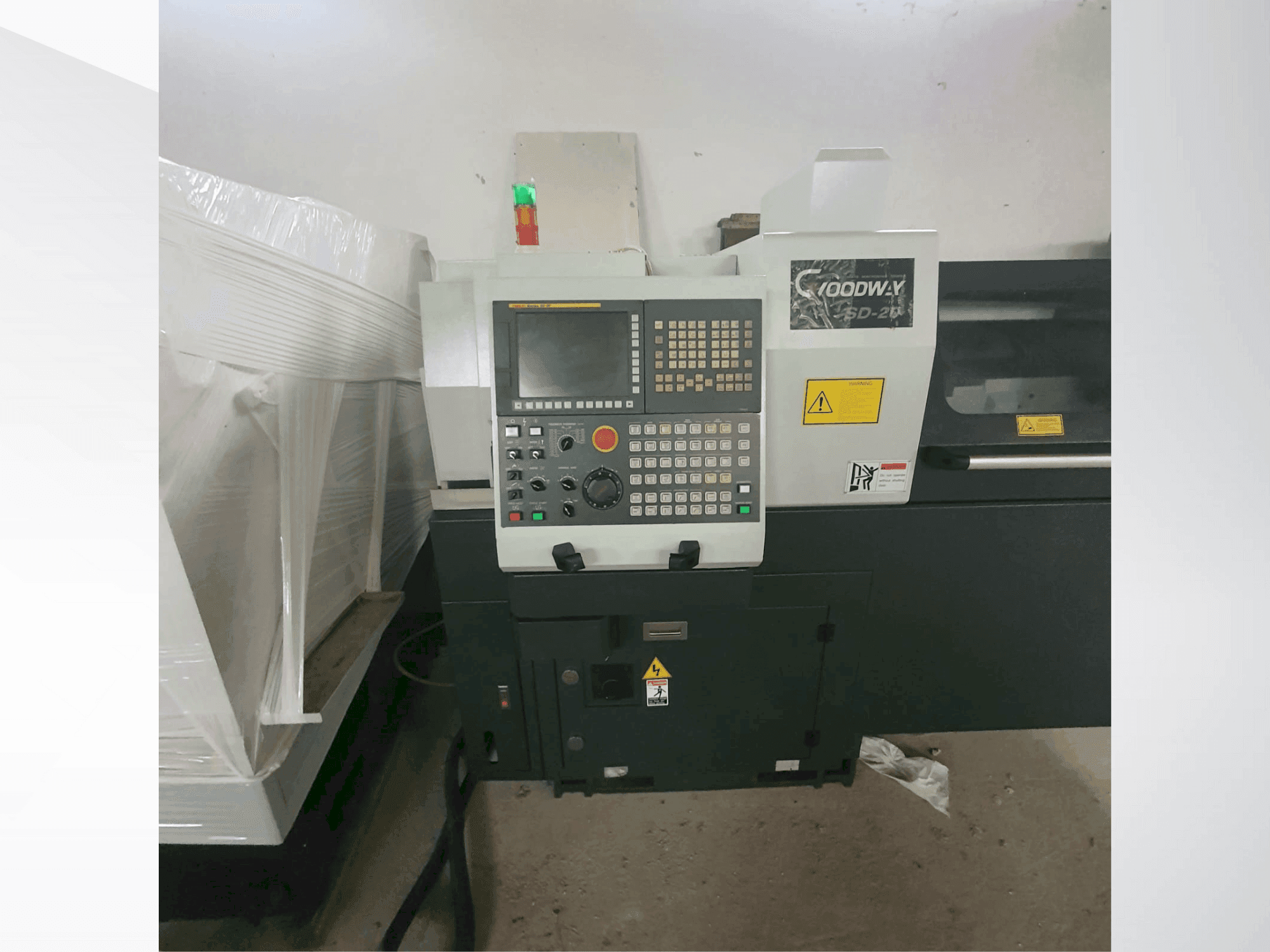 Koneen Goodway SD 20 etunäkymä