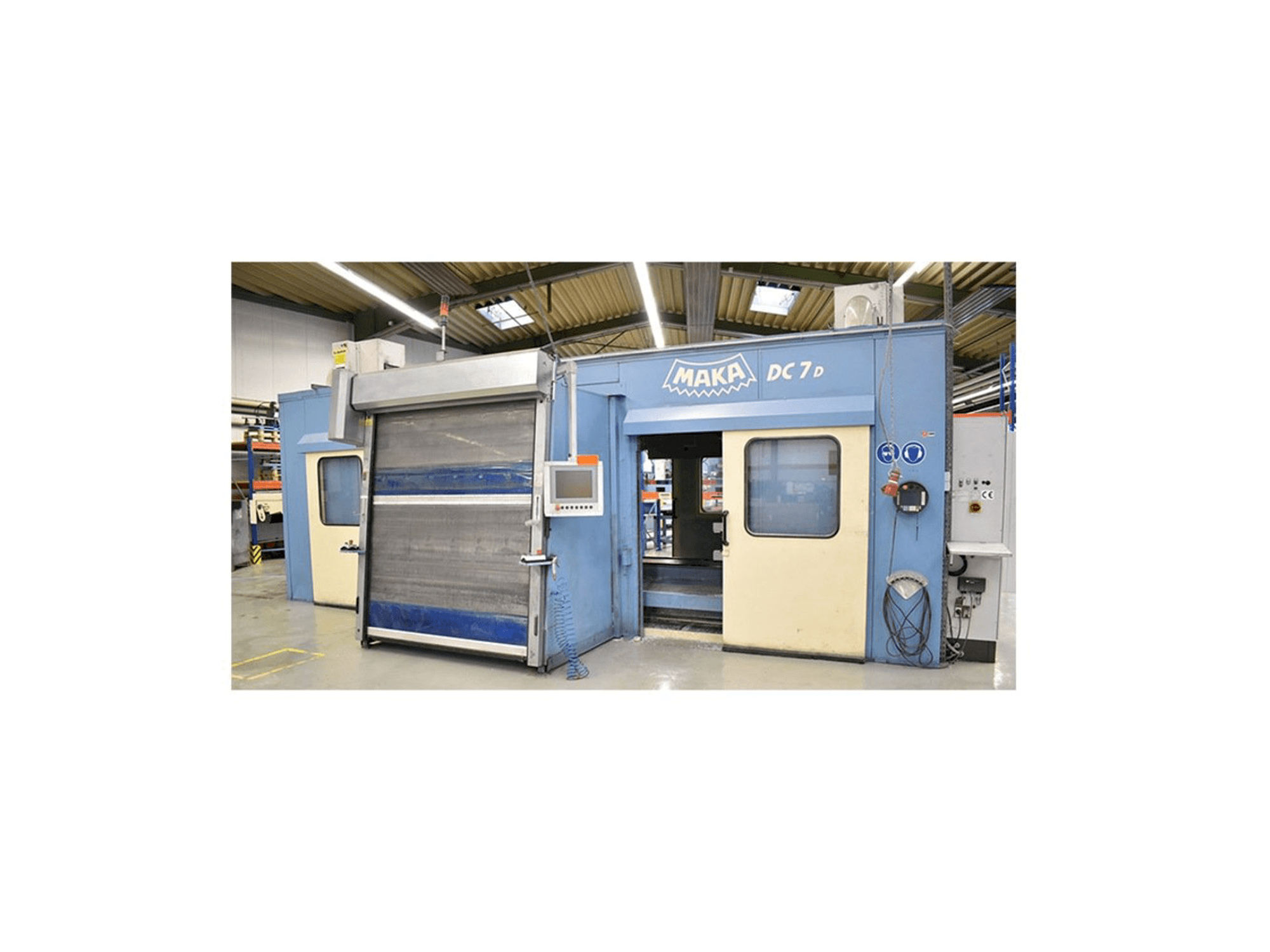 Koneen MAKA DC 7 D etunäkymä