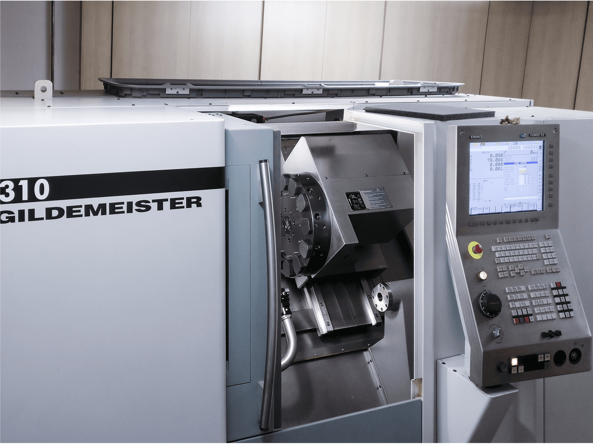 Koneen Gildemeister etunäkymäCTX 310
