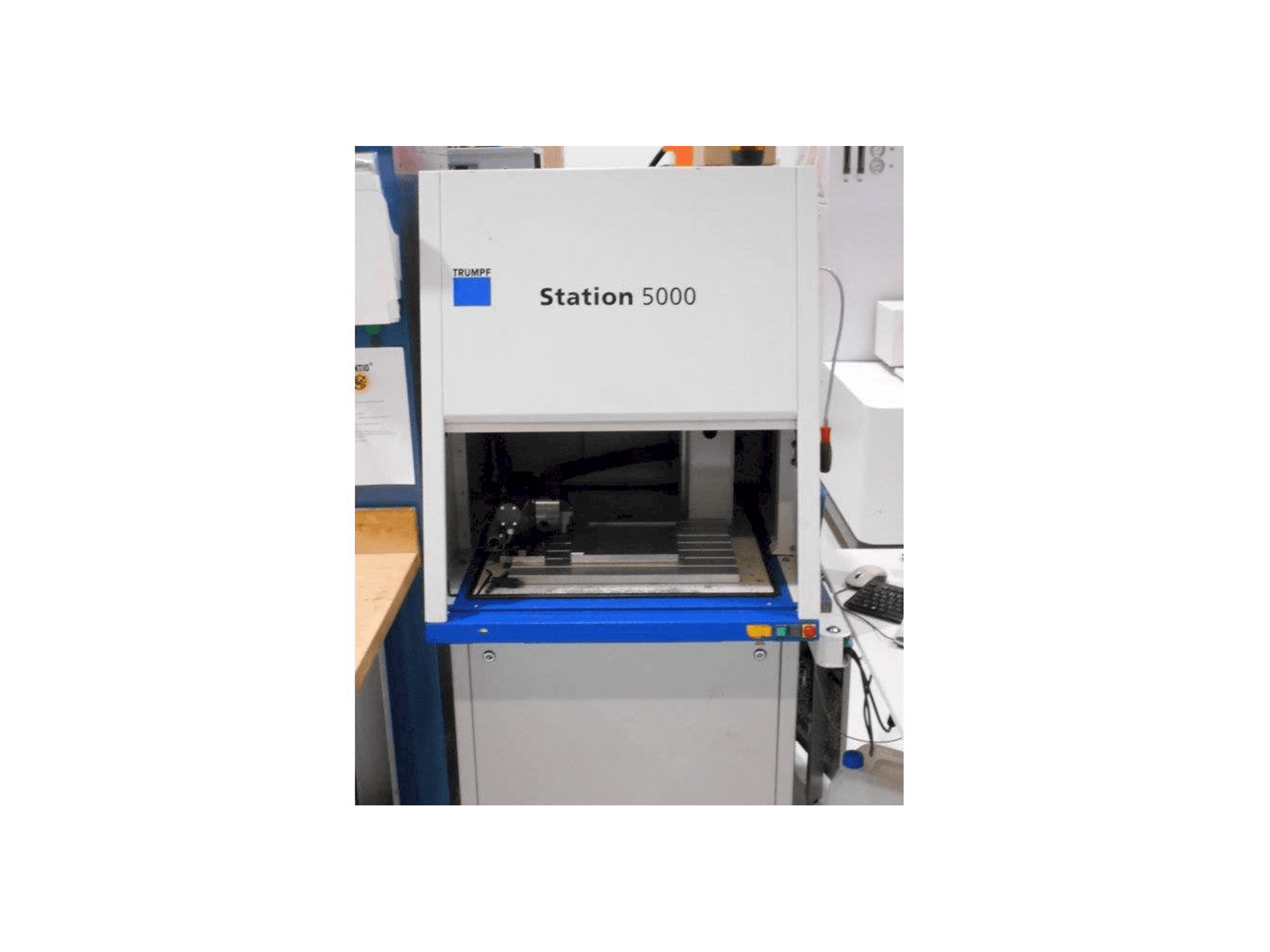 Koneen Trumpf TruMark 5000 etunäkymä