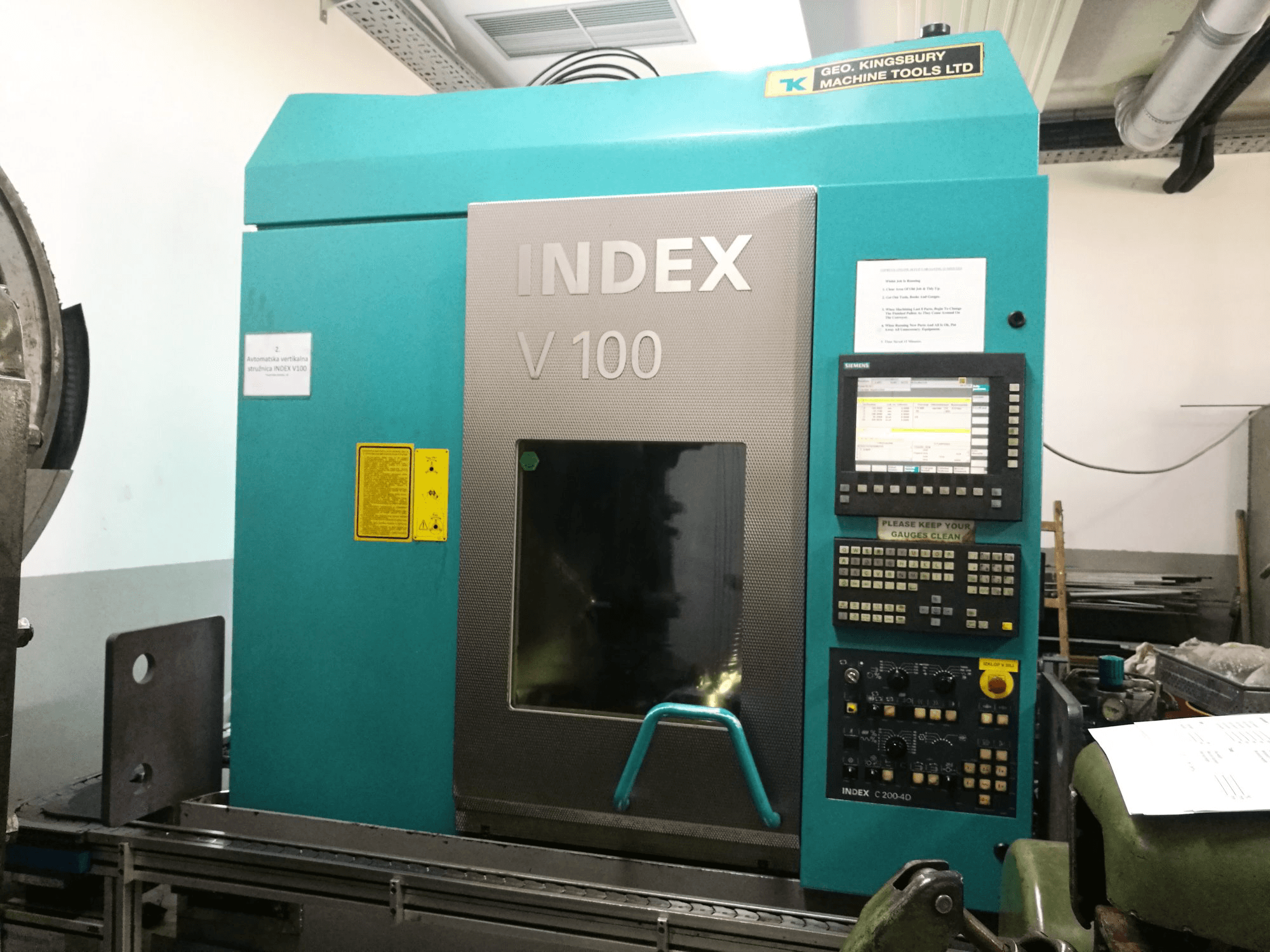 Koneen Index etunäkymä V100