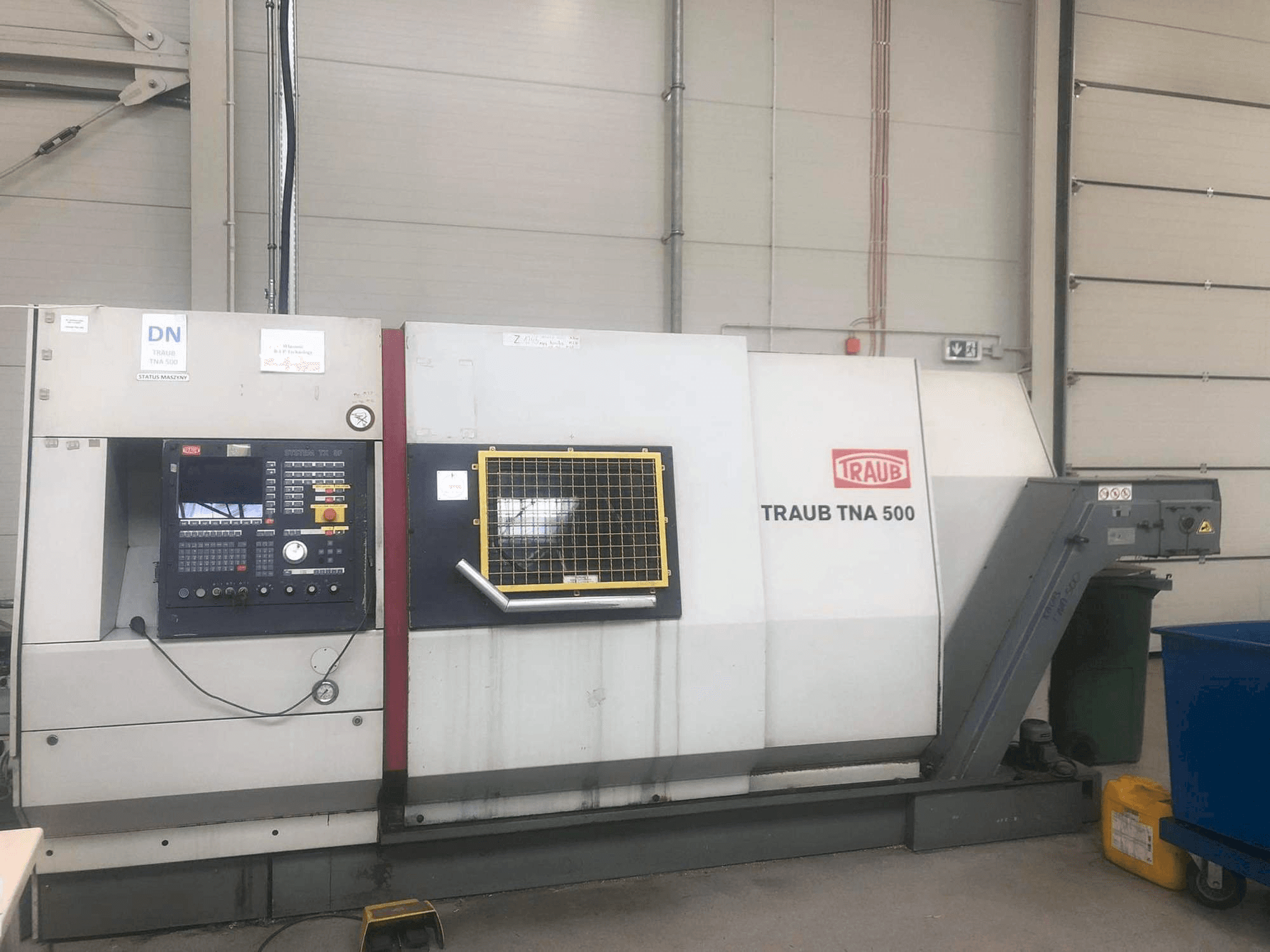 Koneen TRAUB TNA 500/600 etunäkymä
