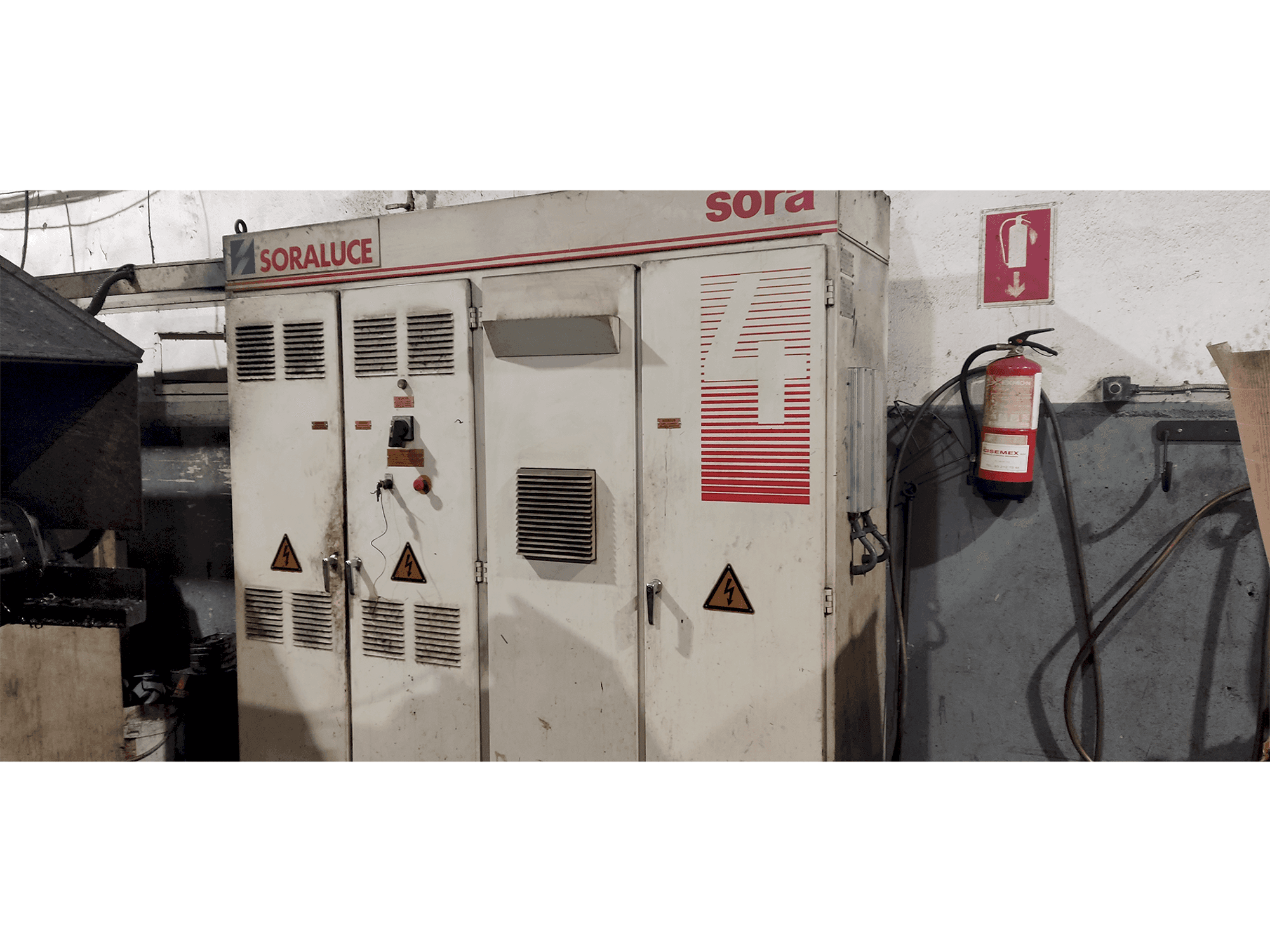 Koneen Soraluce SORA 4 etunäkymä