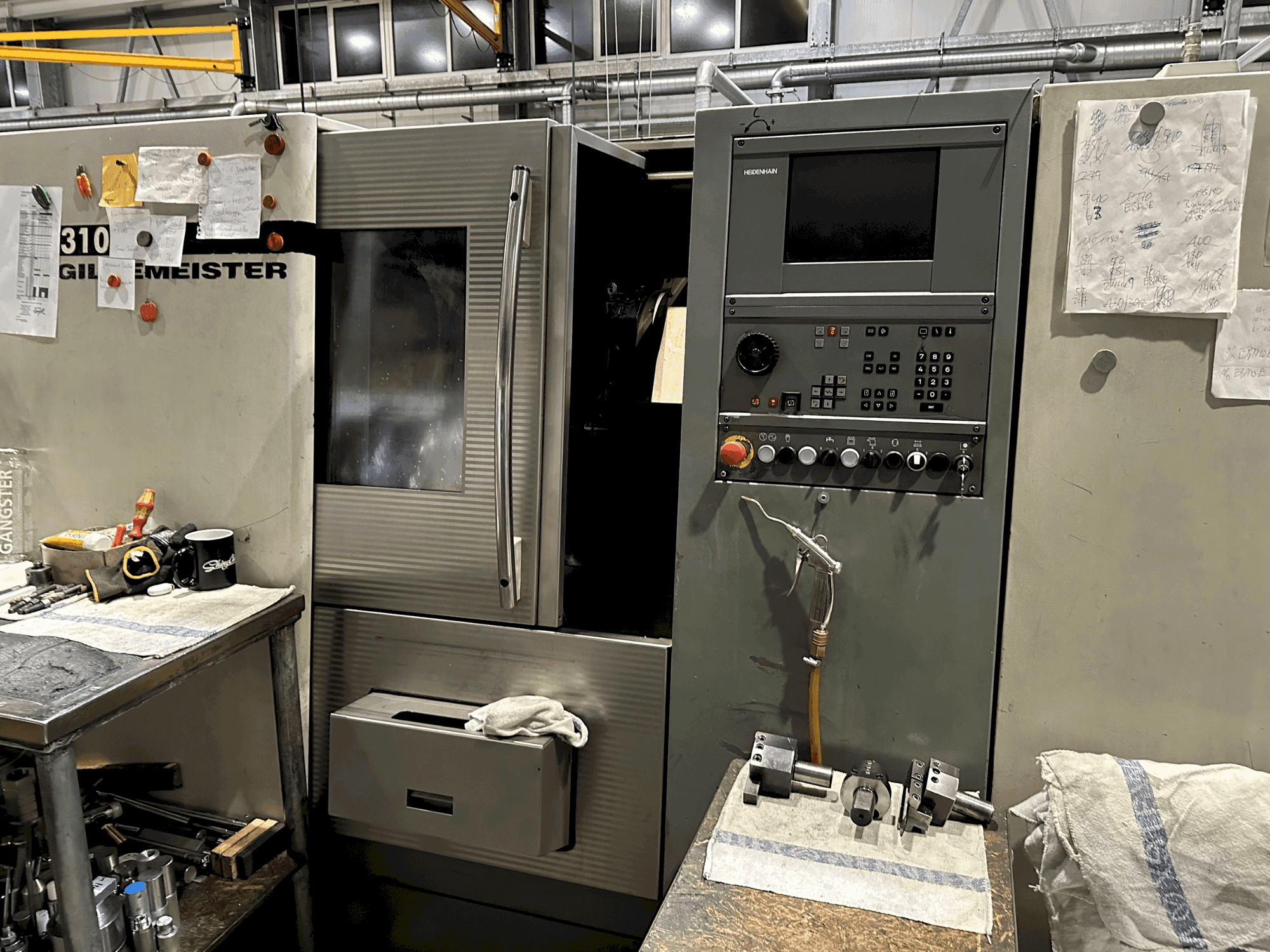Koneen Gildemeister CTX 310 etunäkymä