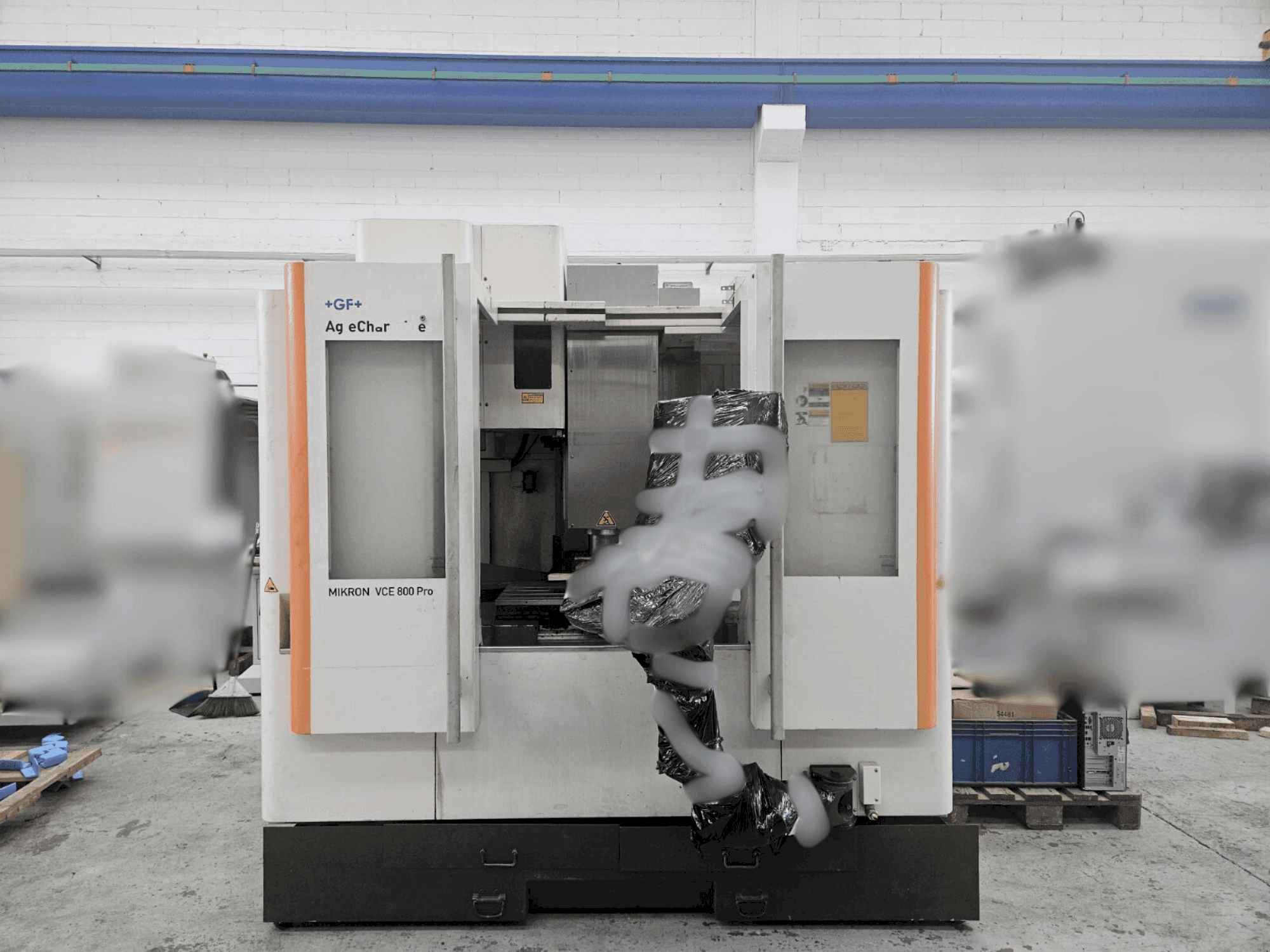 Koneen +GF+ AGIE CHARMILLES VCE 800 PRO etunäkymä