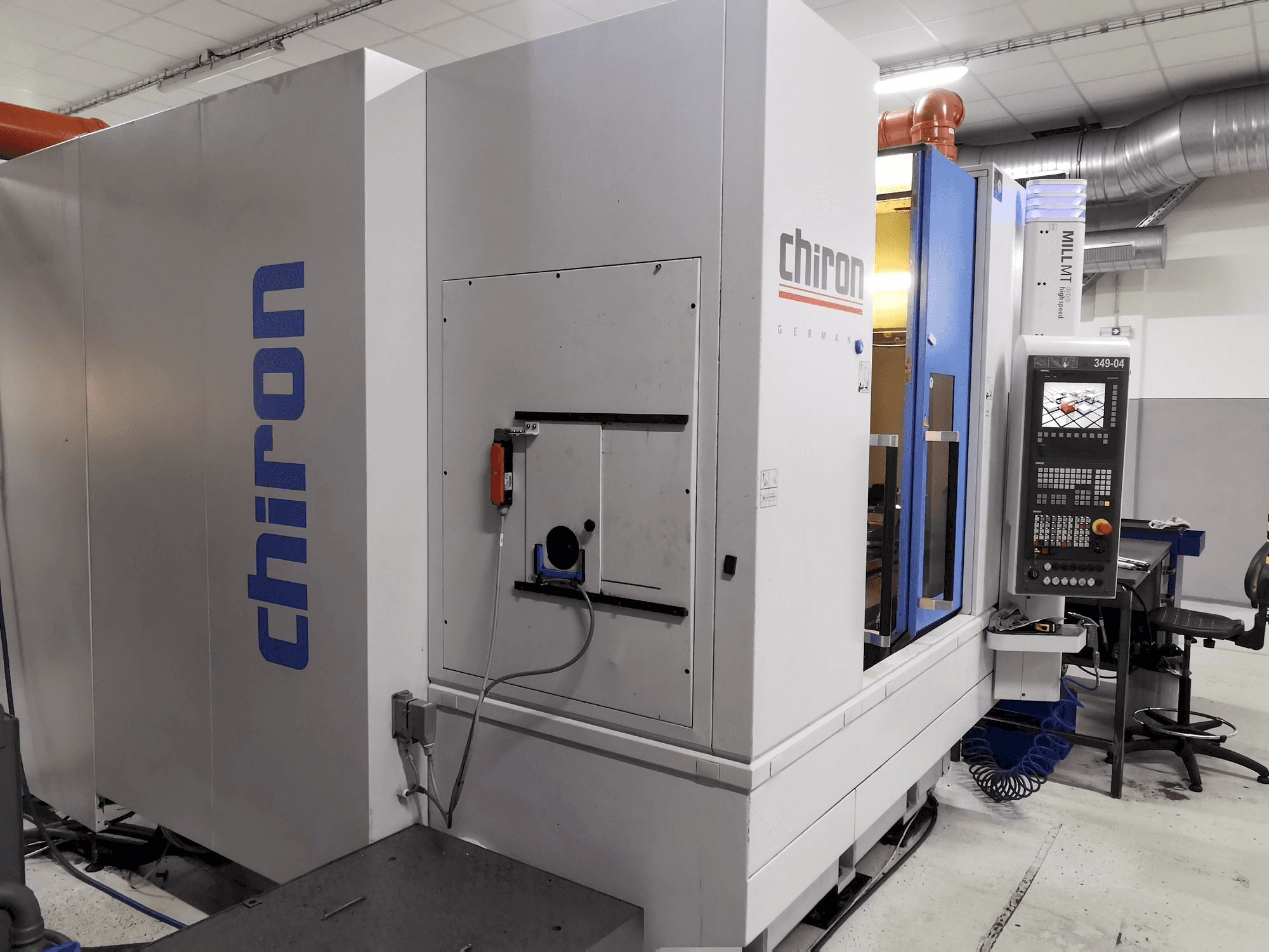 Koneen CHIRON MILL 800 etunäkymä