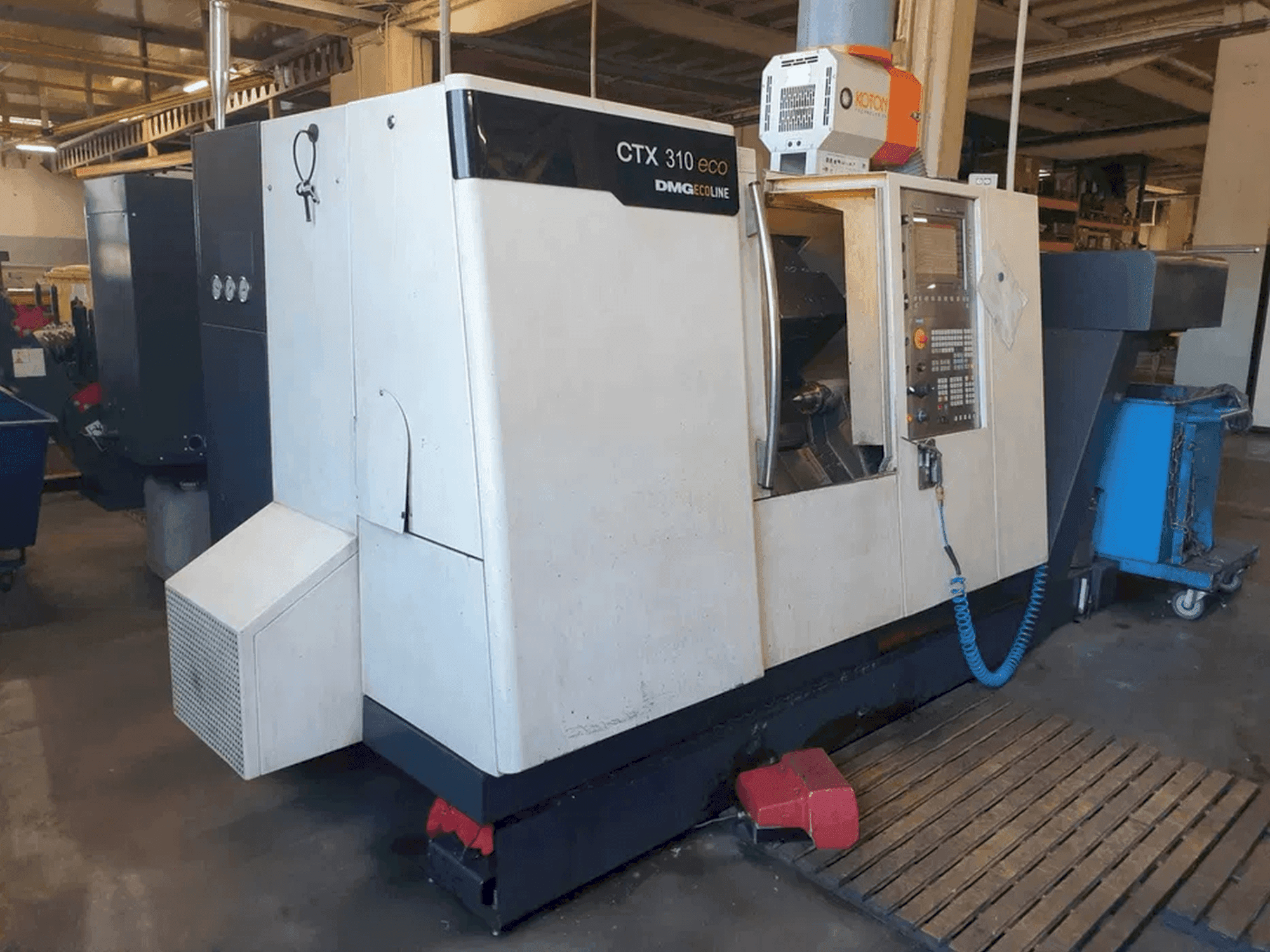 Koneen DMG CTX 310 eco etunäkymä