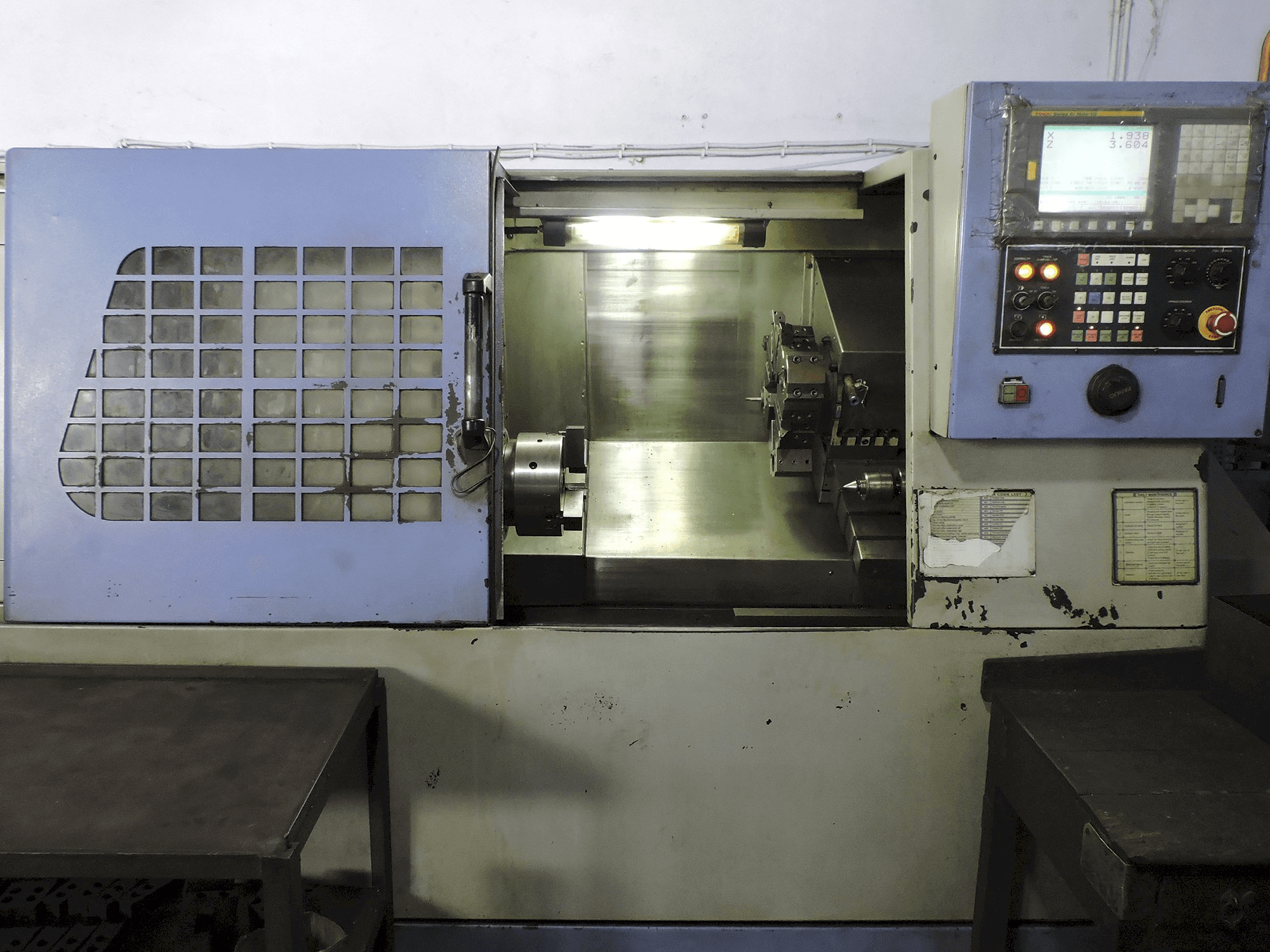 Koneen Macpower etunäkymä VX-200