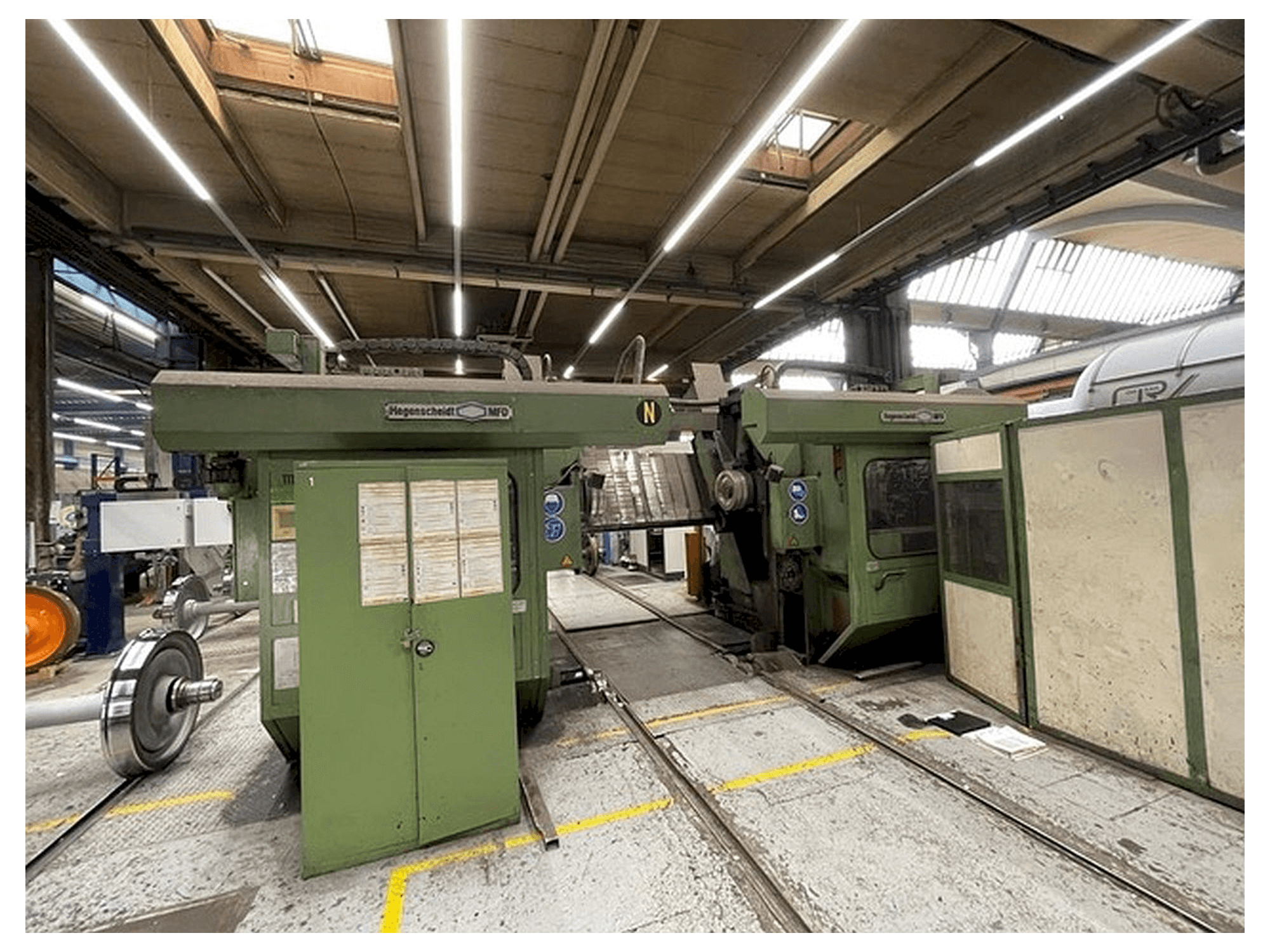 Koneen Hegenscheidt PN 190 etunäkymä