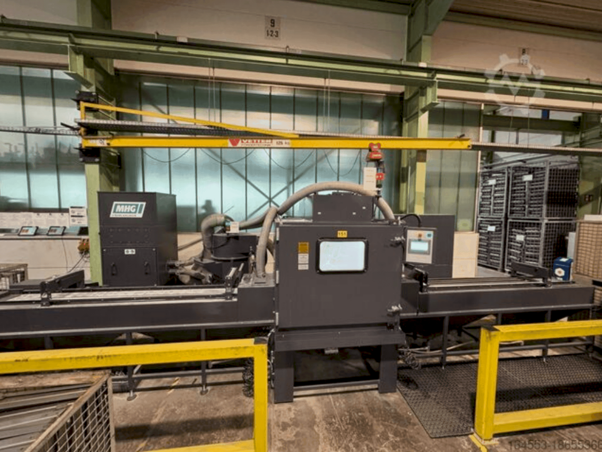 Koneen MHG SMG 160 etunäkymä