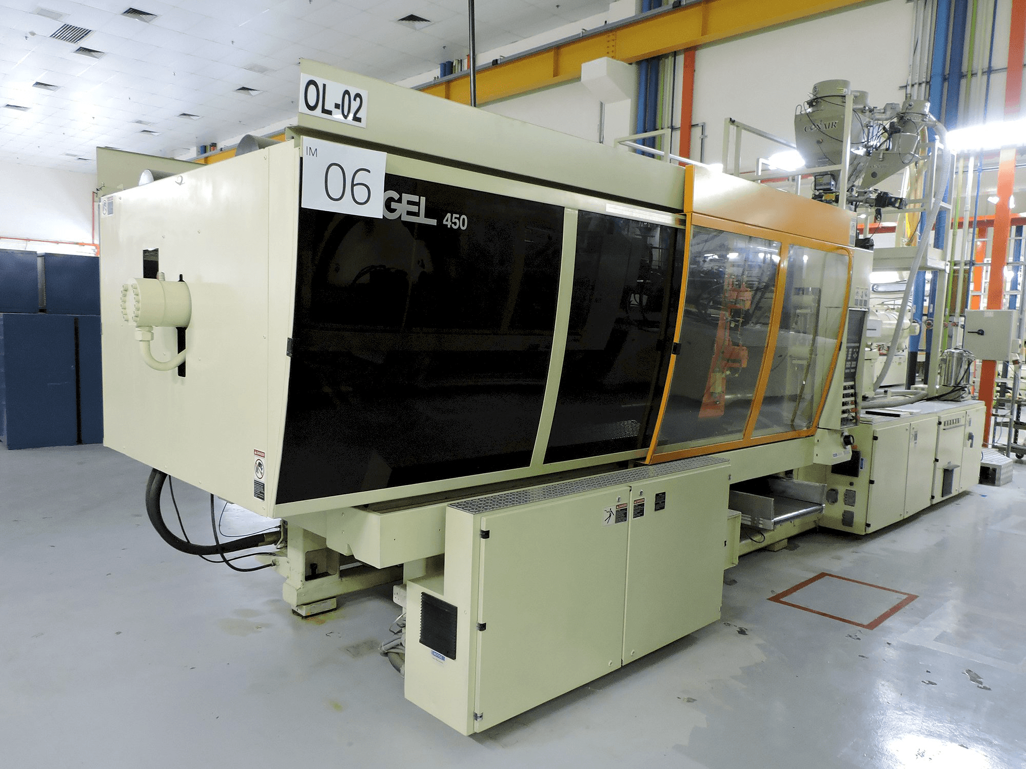 Koneen ENGEL vasen näkymä ES 600/450