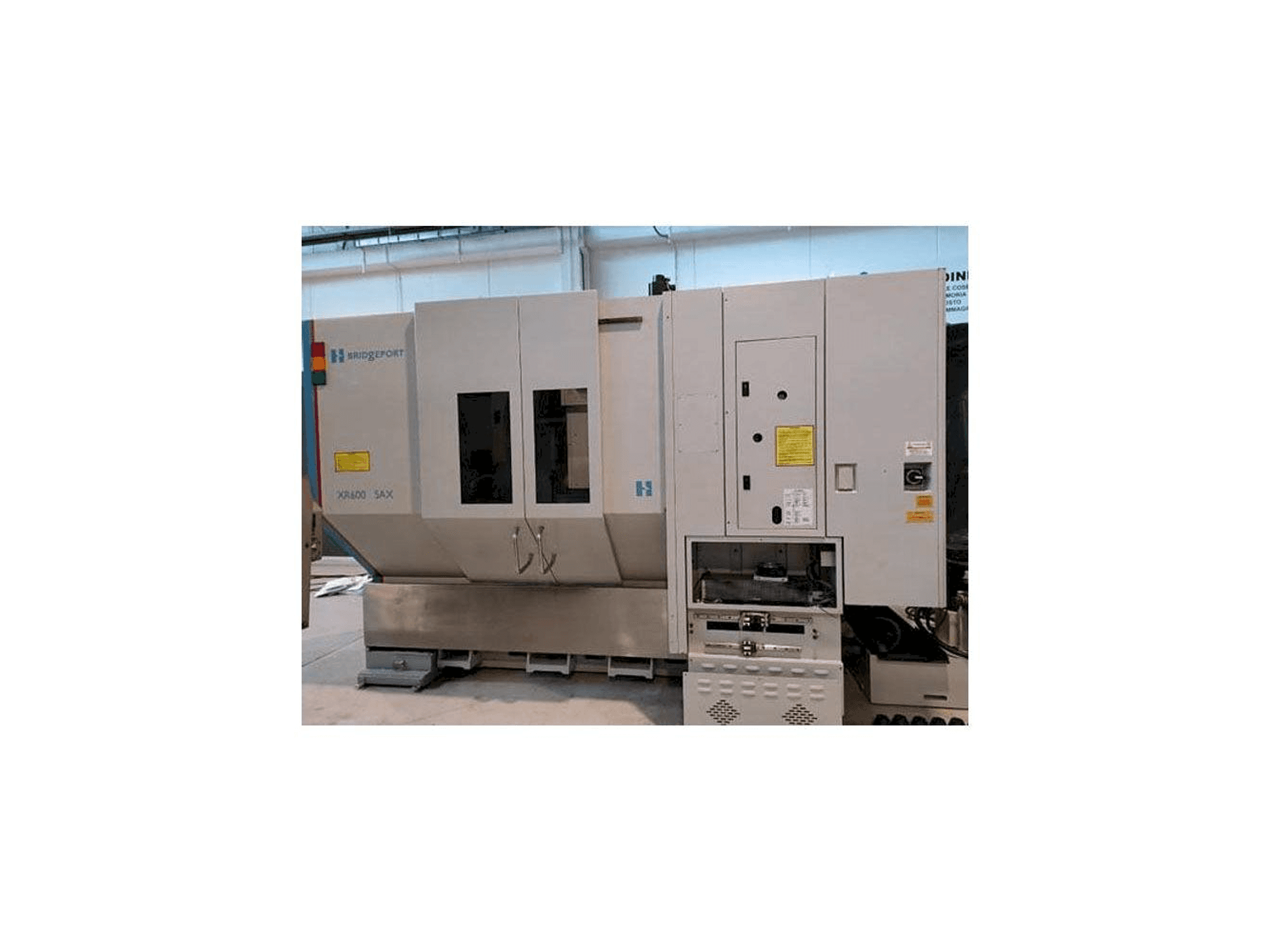 Koneen HARDINGE XR 600 5AX etunäkymä