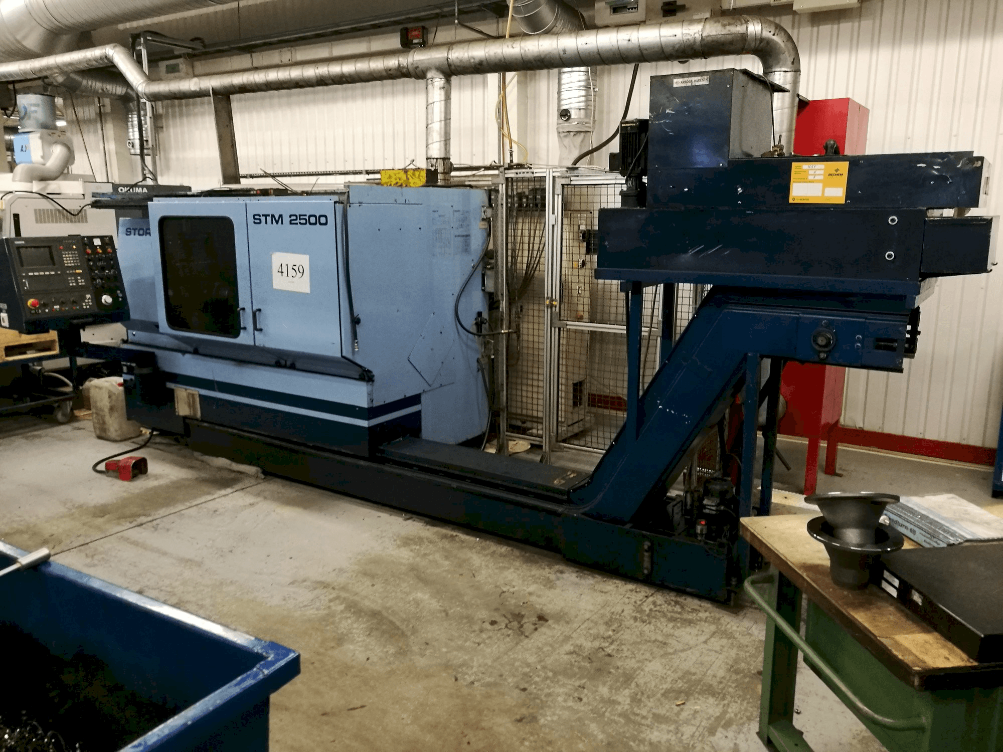 Koneen STOREBRO STM 2500 etunäkymä