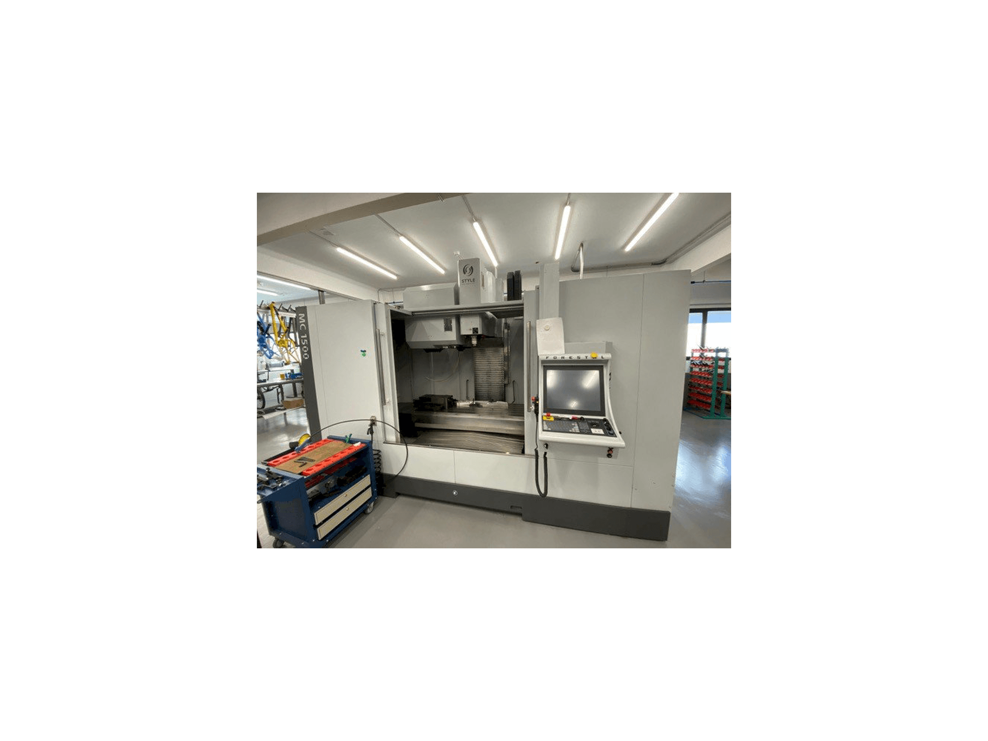 Koneen STYLE MC 1500 etunäkymä