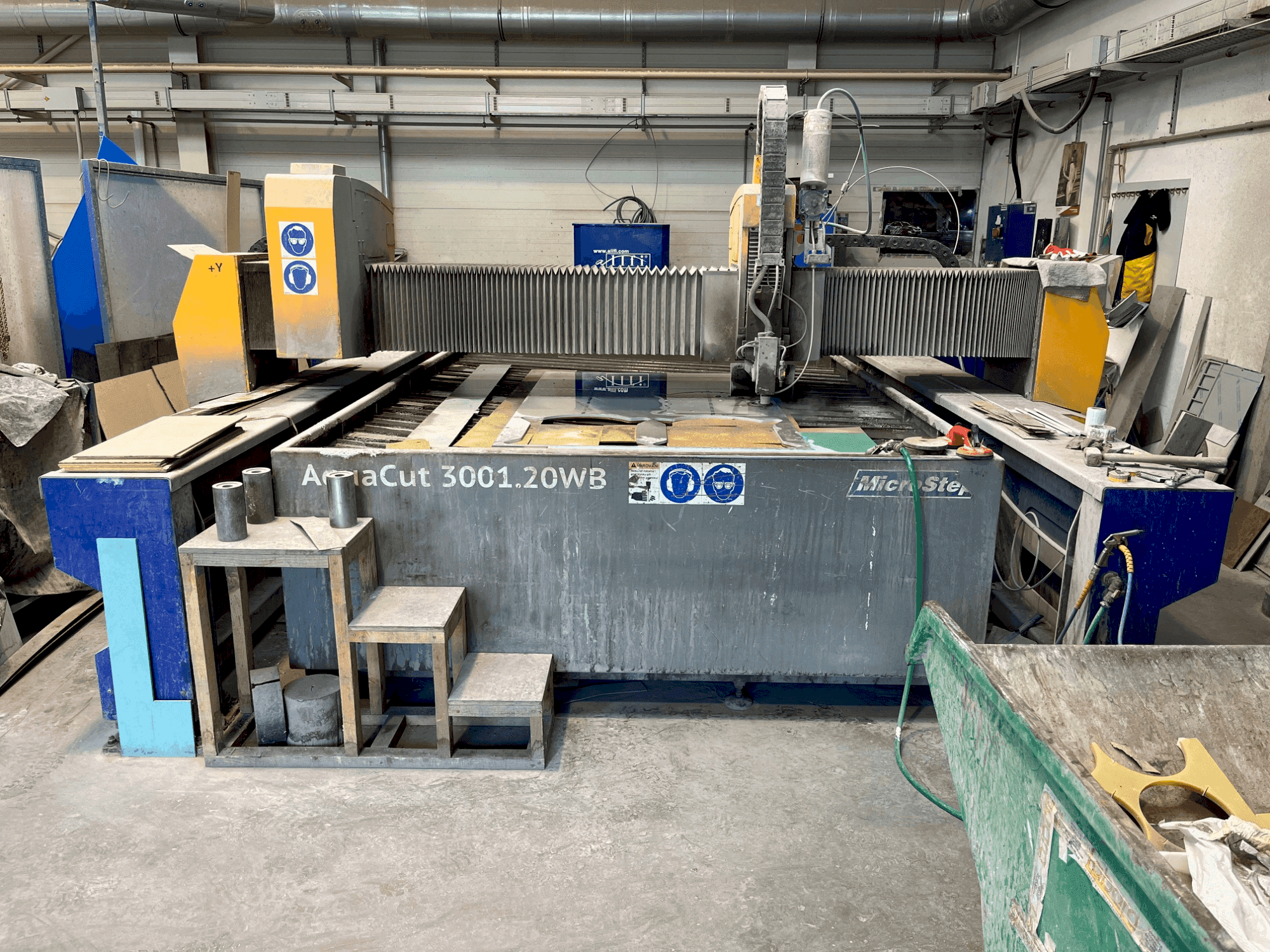 Koneen MicroStep AquaCut 3001.20WB etunäkymä