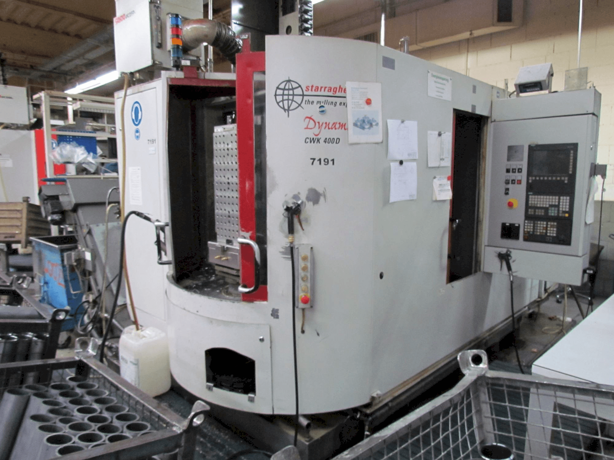 Koneen Heckert CWK 400 D etunäkymä