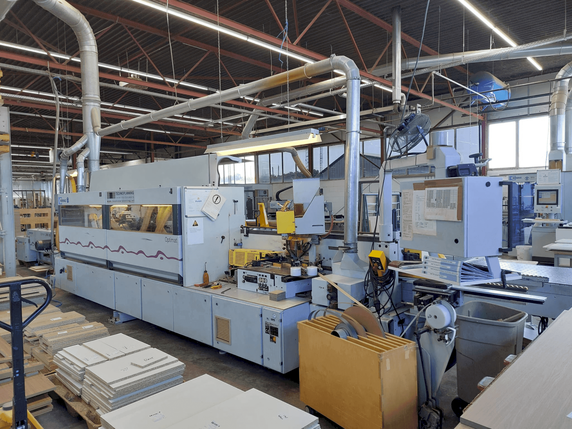Koneen HOMAG Optimat KL 78/A20/S2/Z etunäkymä