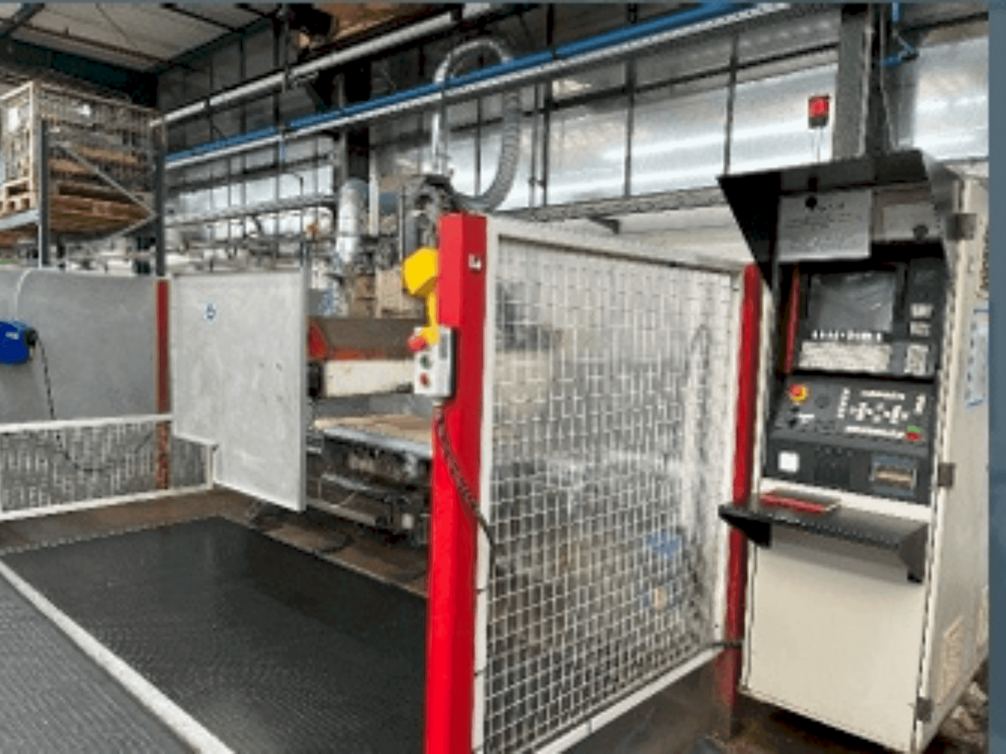 Koneen IMA BIMA Quadroform C80/280 etunäkymä