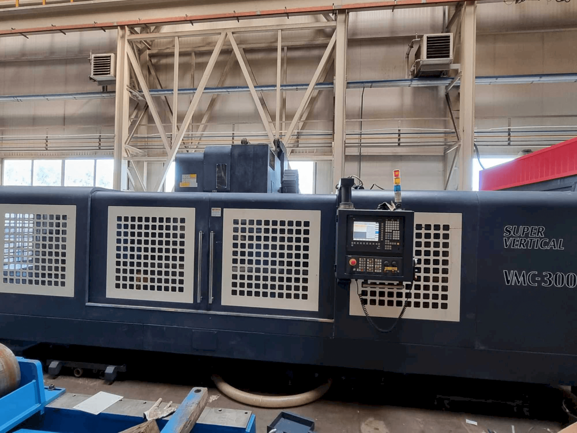 Koneen Johnford VMC-3000S etunäkymä