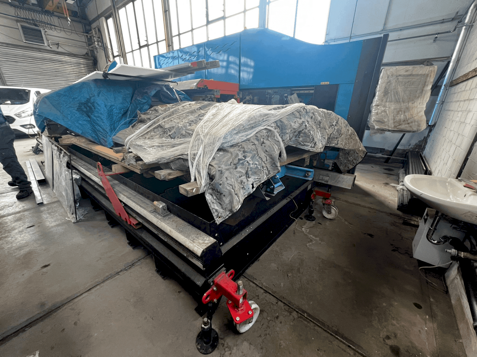 Koneen Prima Power ZAPHIRO CV5000+CT10 etunäkymä