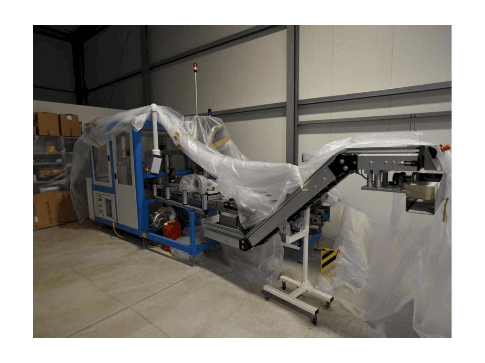 Koneen TAMPOPRINT Closure Print C vasemman sivun näkymä