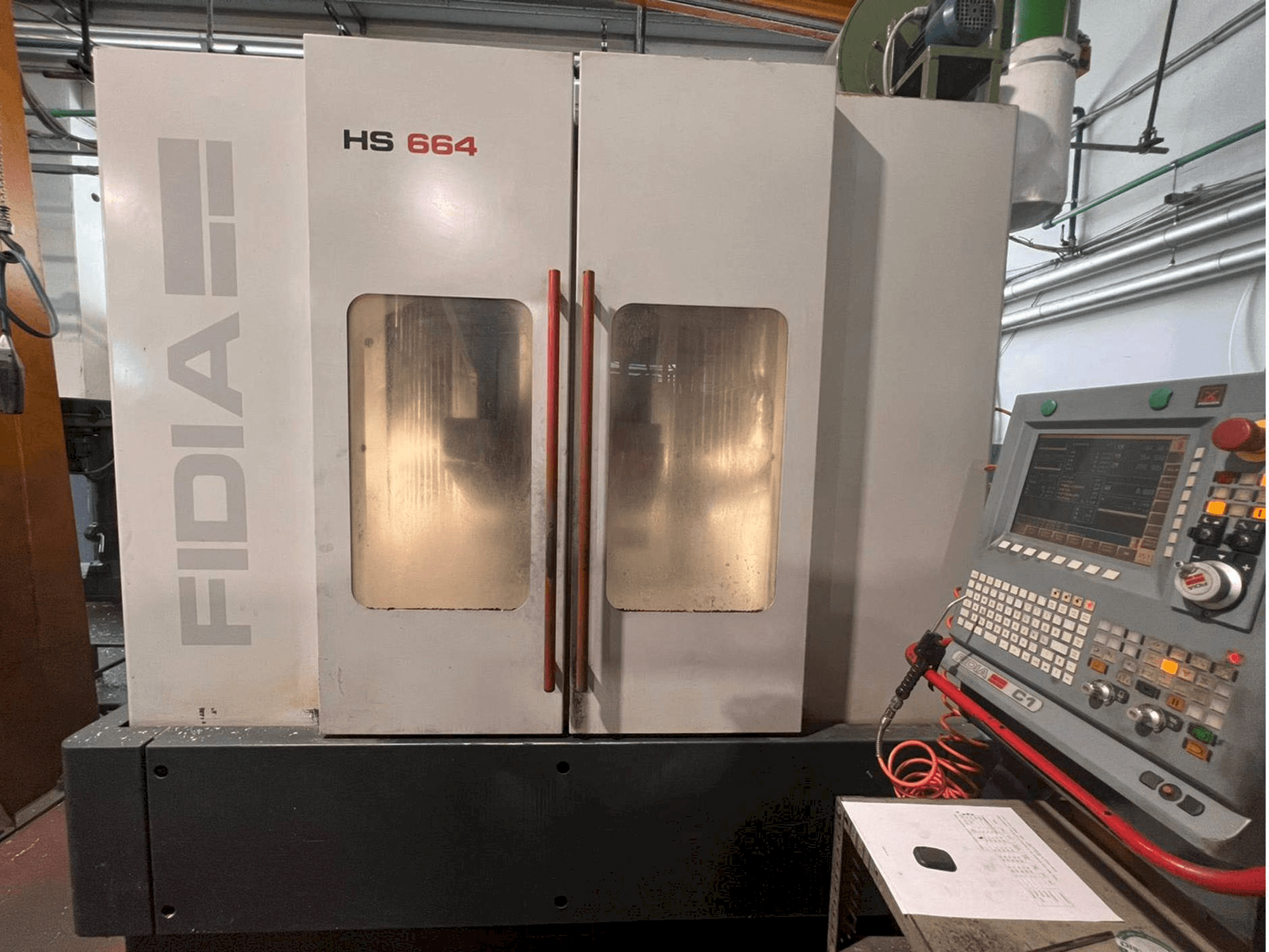 Koneen Fidia HS 664 etunäkymä