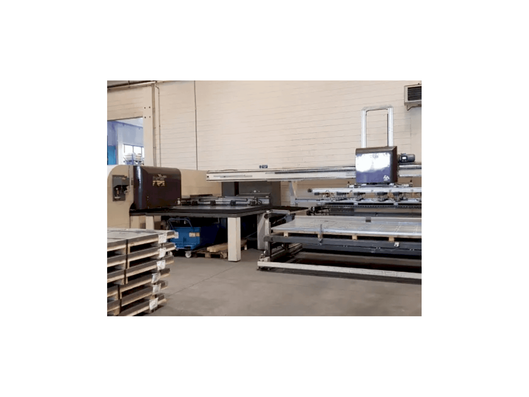 Koneen DANOBAT P1631 etunäkymä